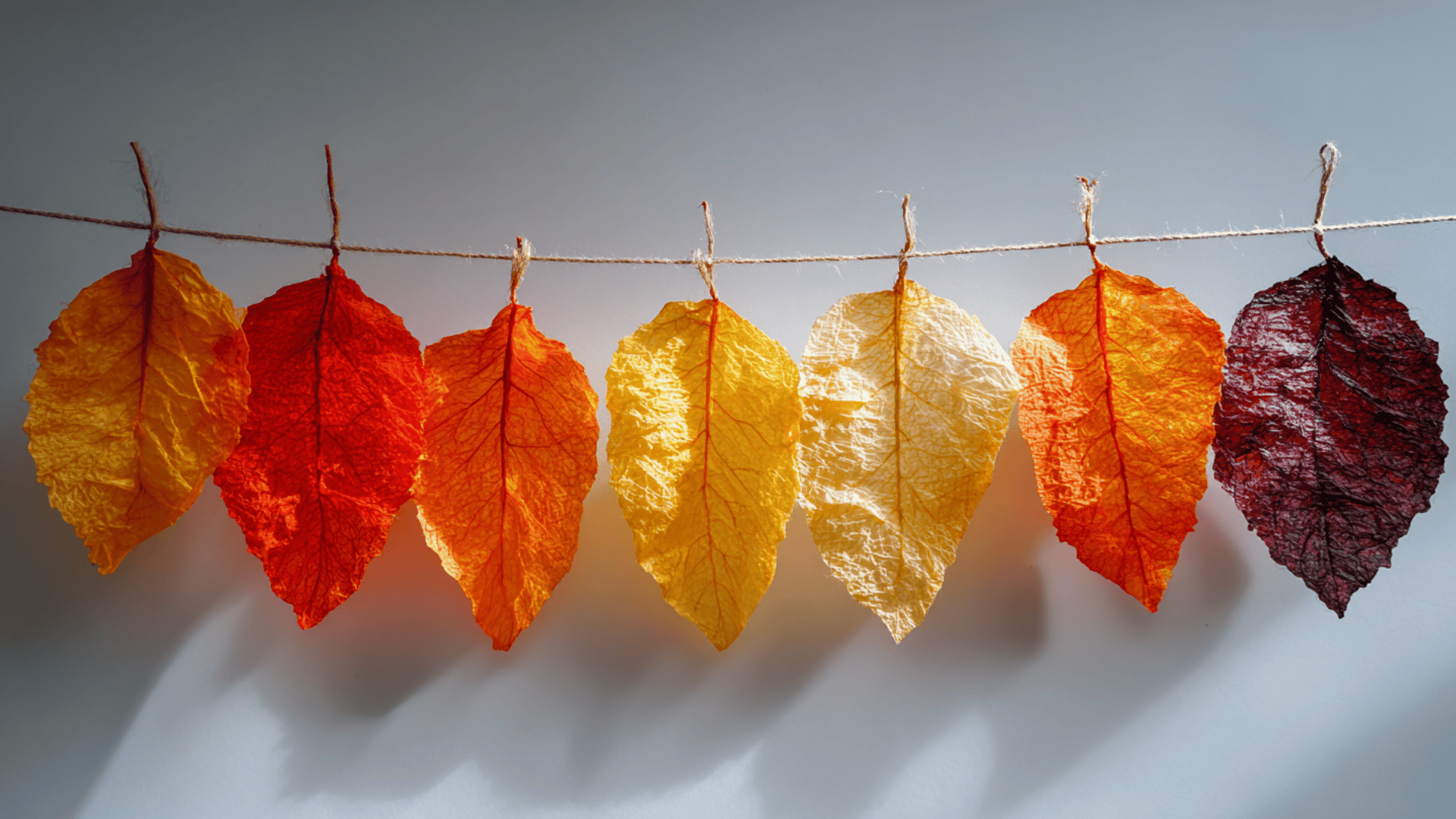 autumn leaf garland