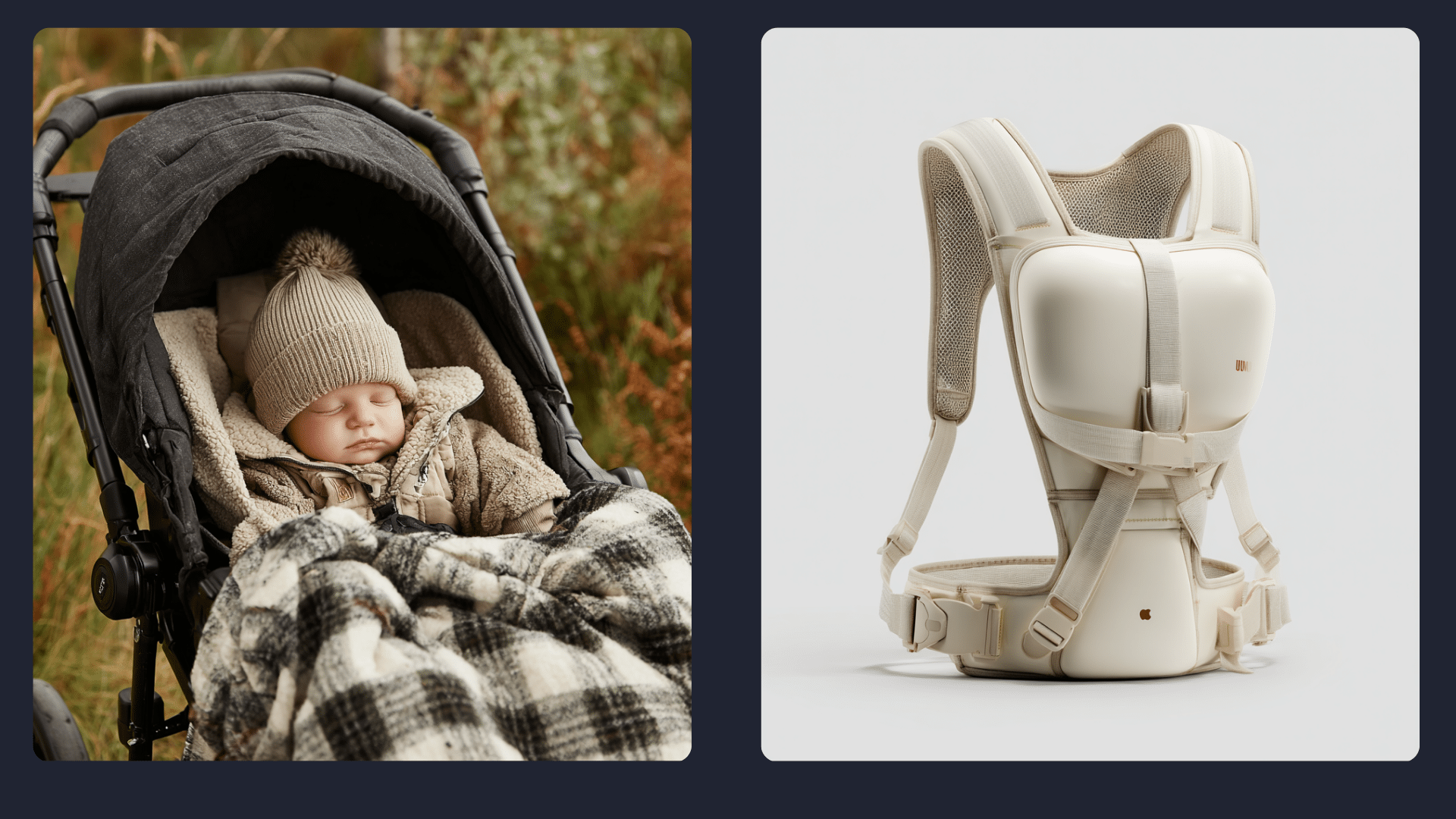 baby carrier or stroller