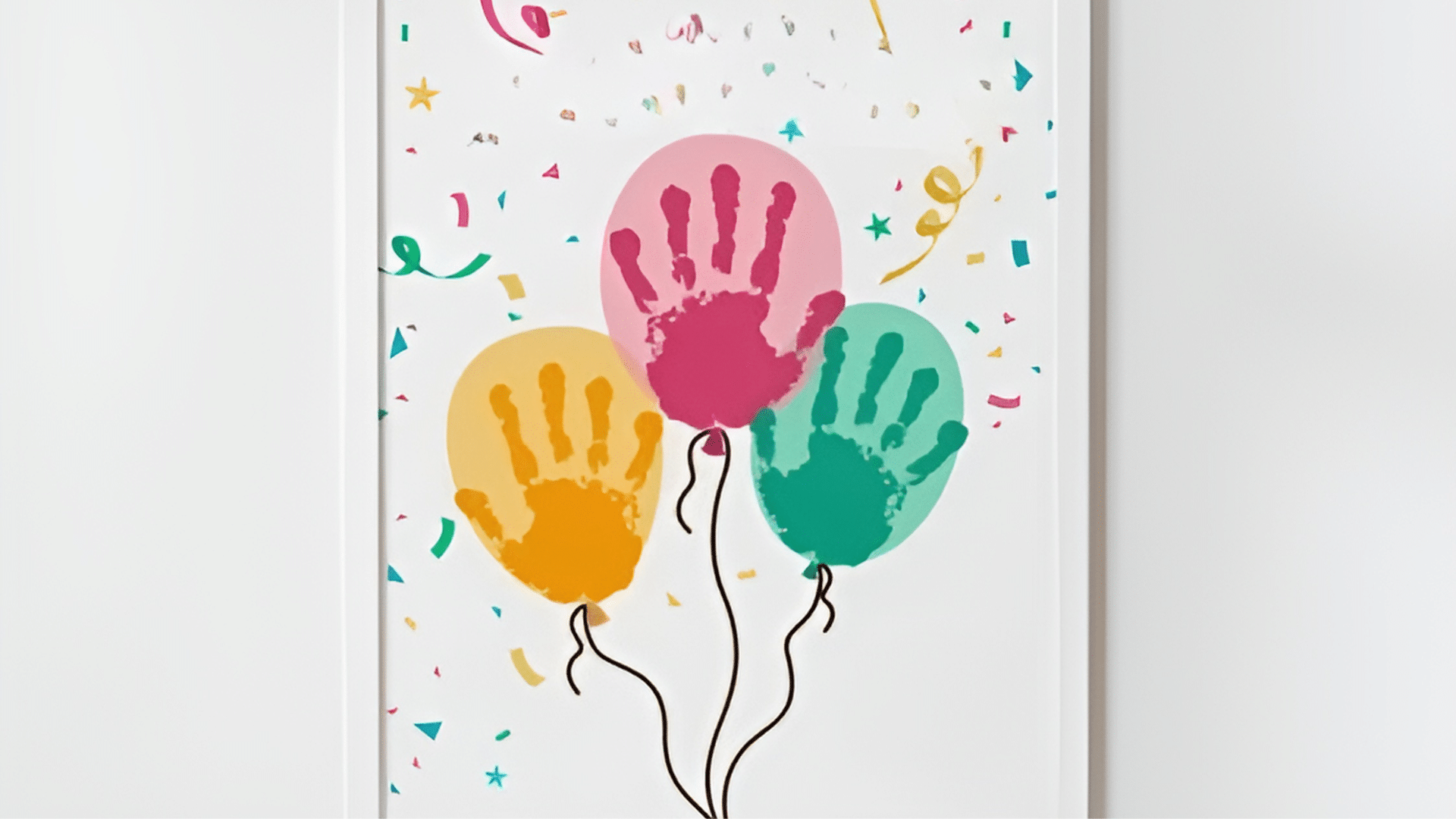 balloon handprints