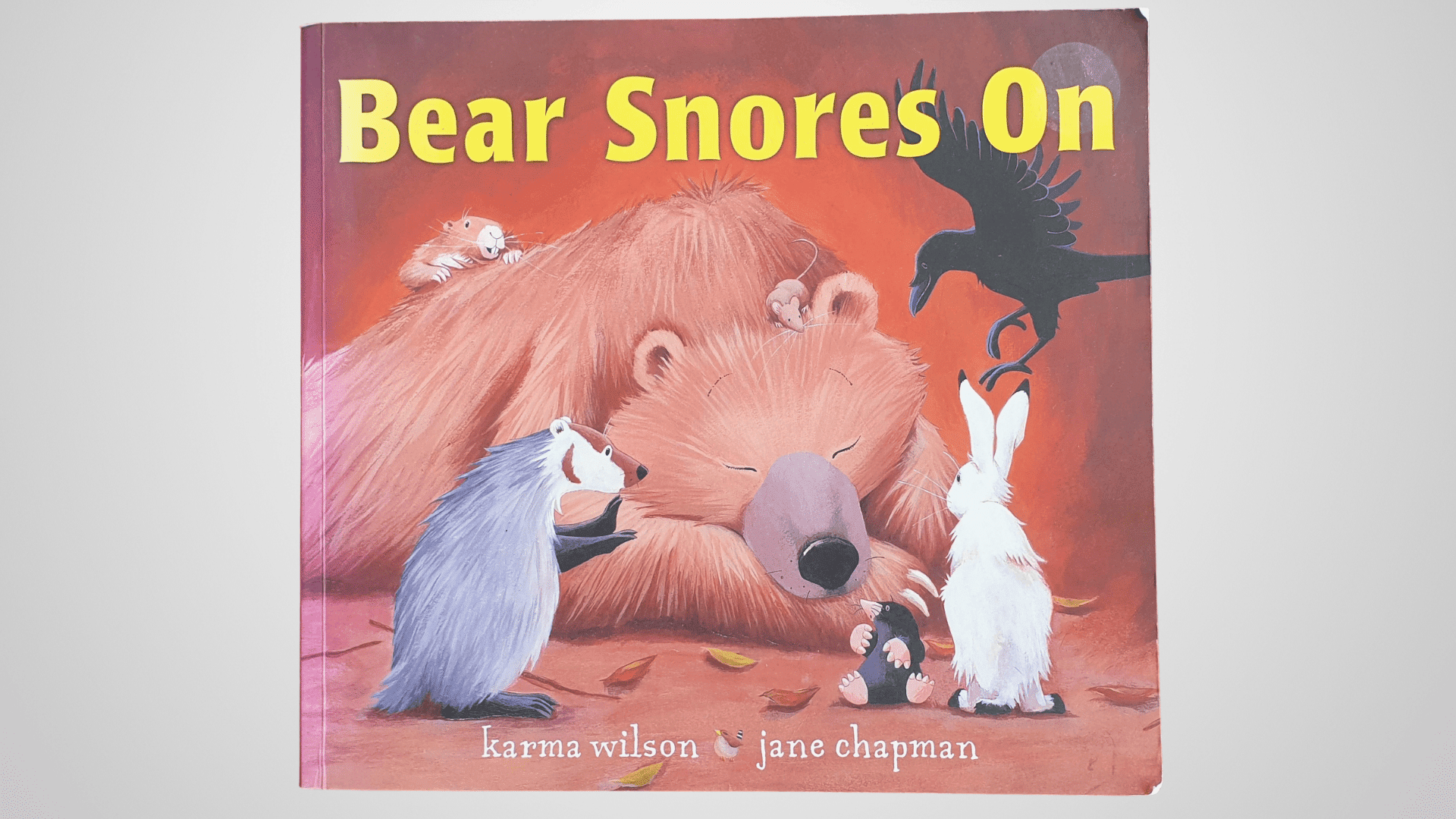 bear snores on karma wilson