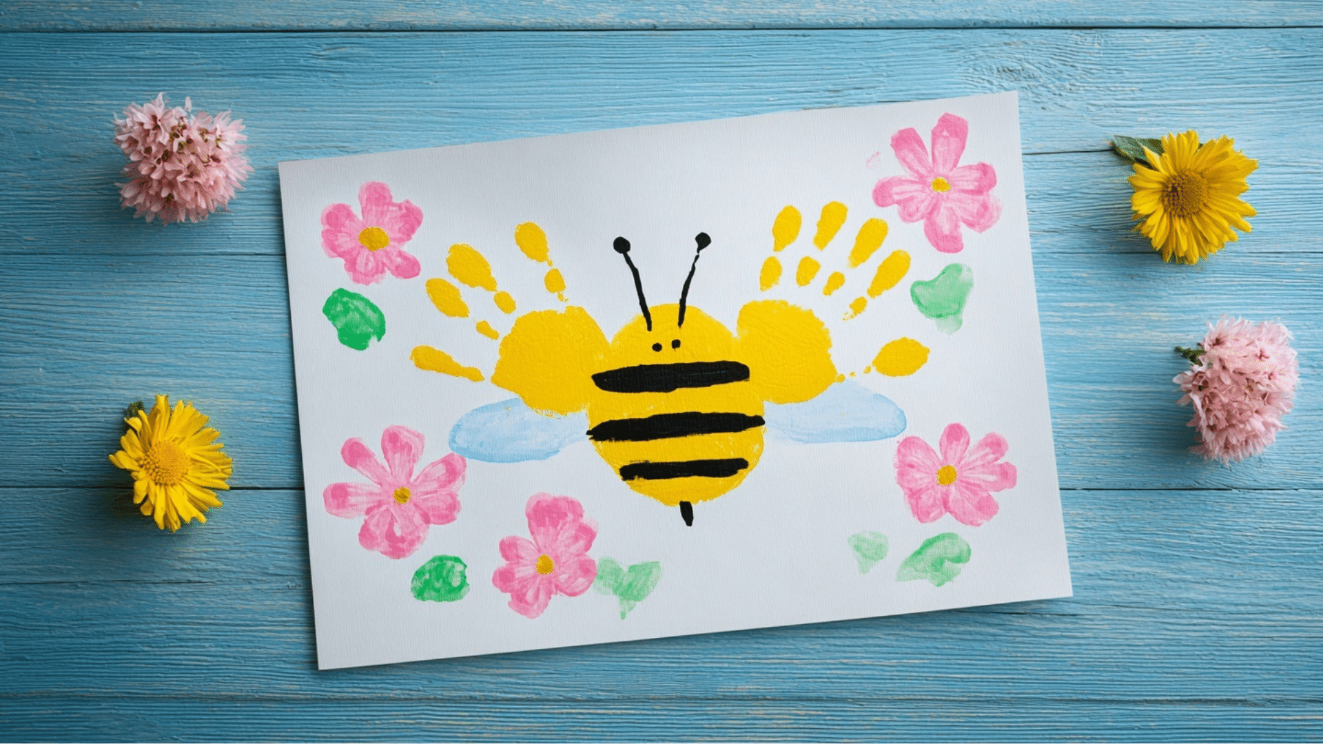 bee handprints