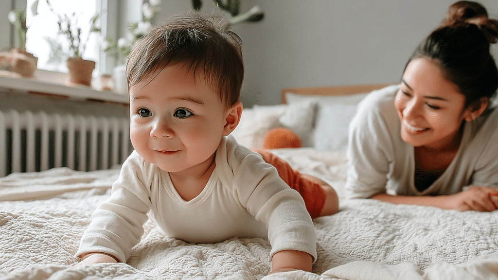 benefits of baby sleeping on tummy