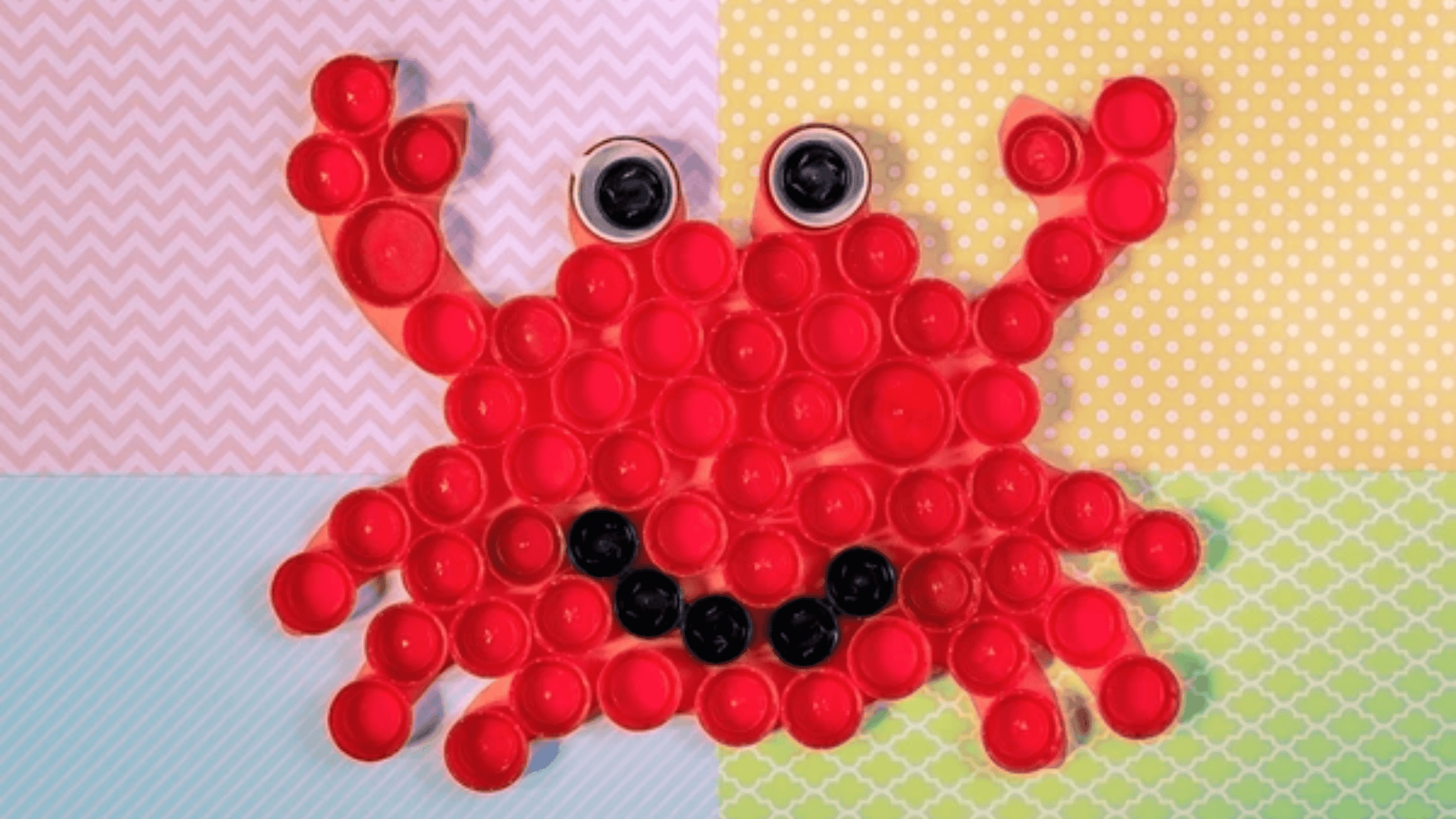 bottle cap mosaics
