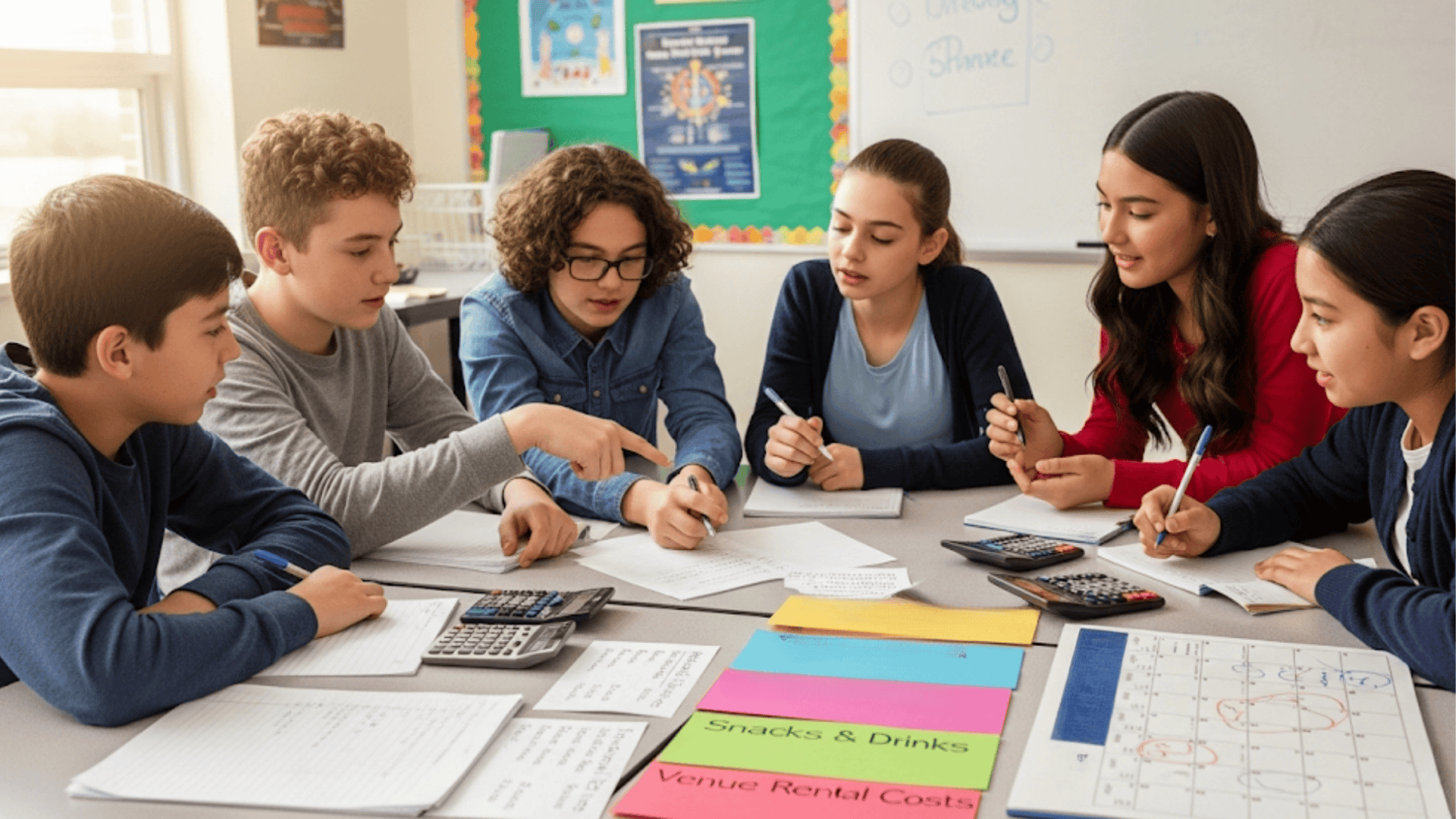 budget a school event