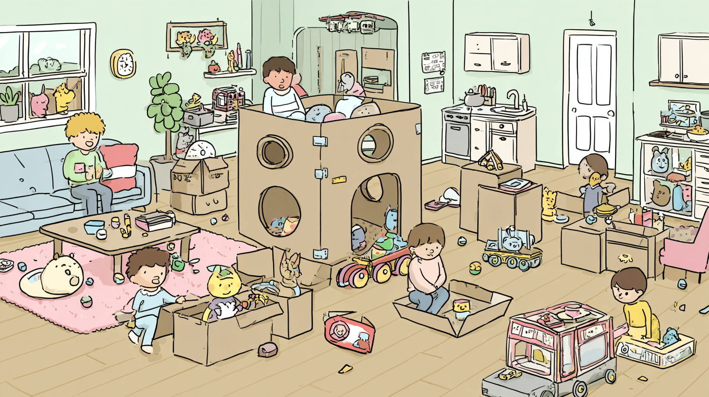cardboard box creations