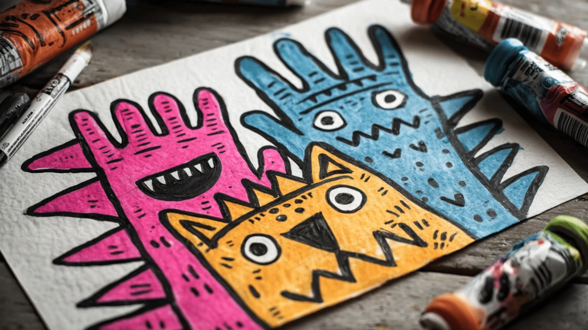 cartoon style tracings