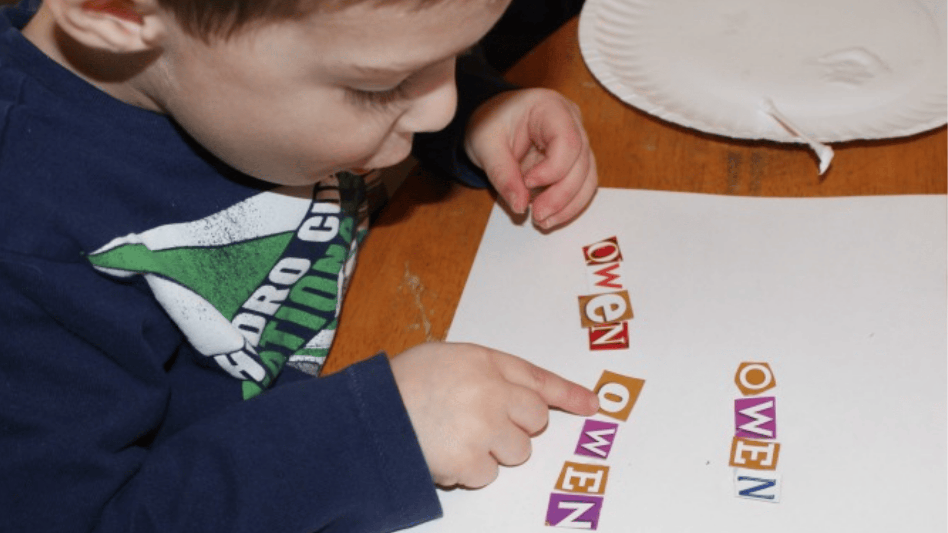 cereal box collages