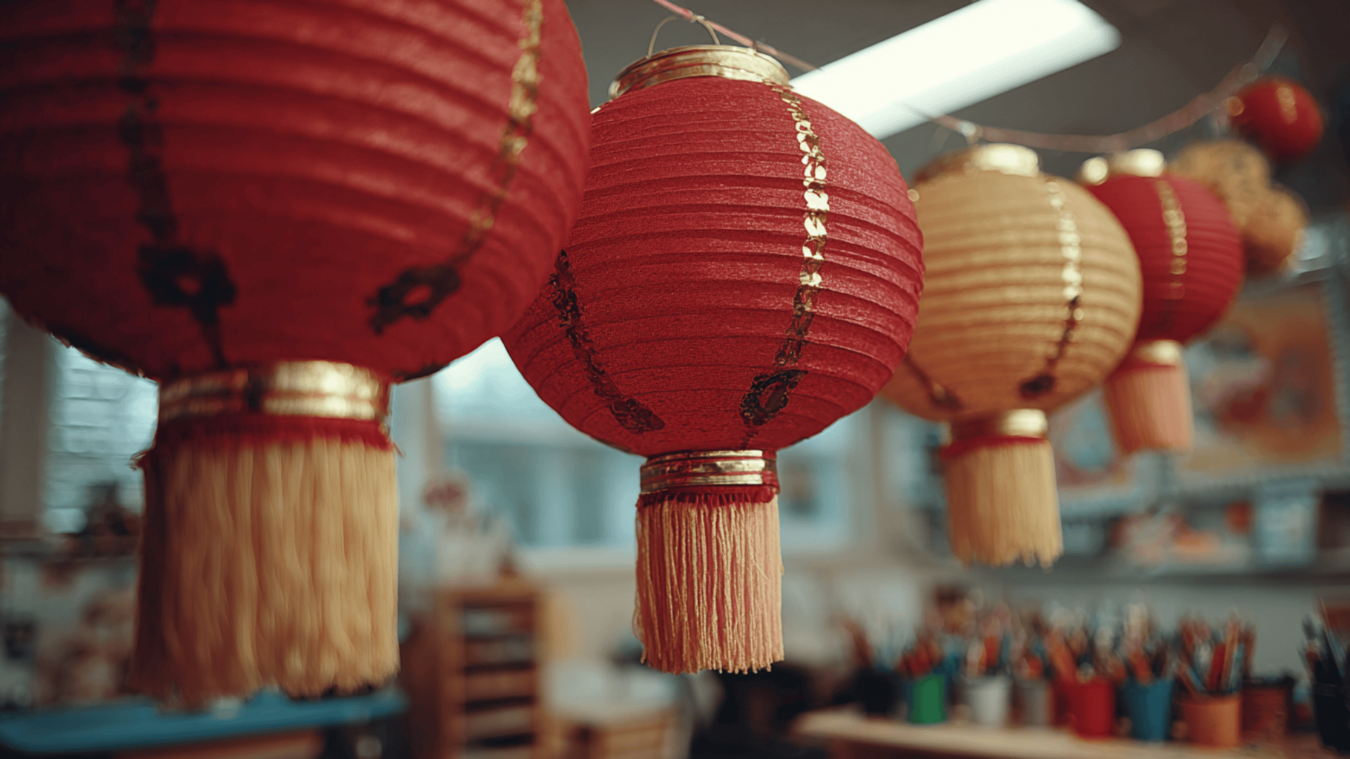 chinese new year lanterns