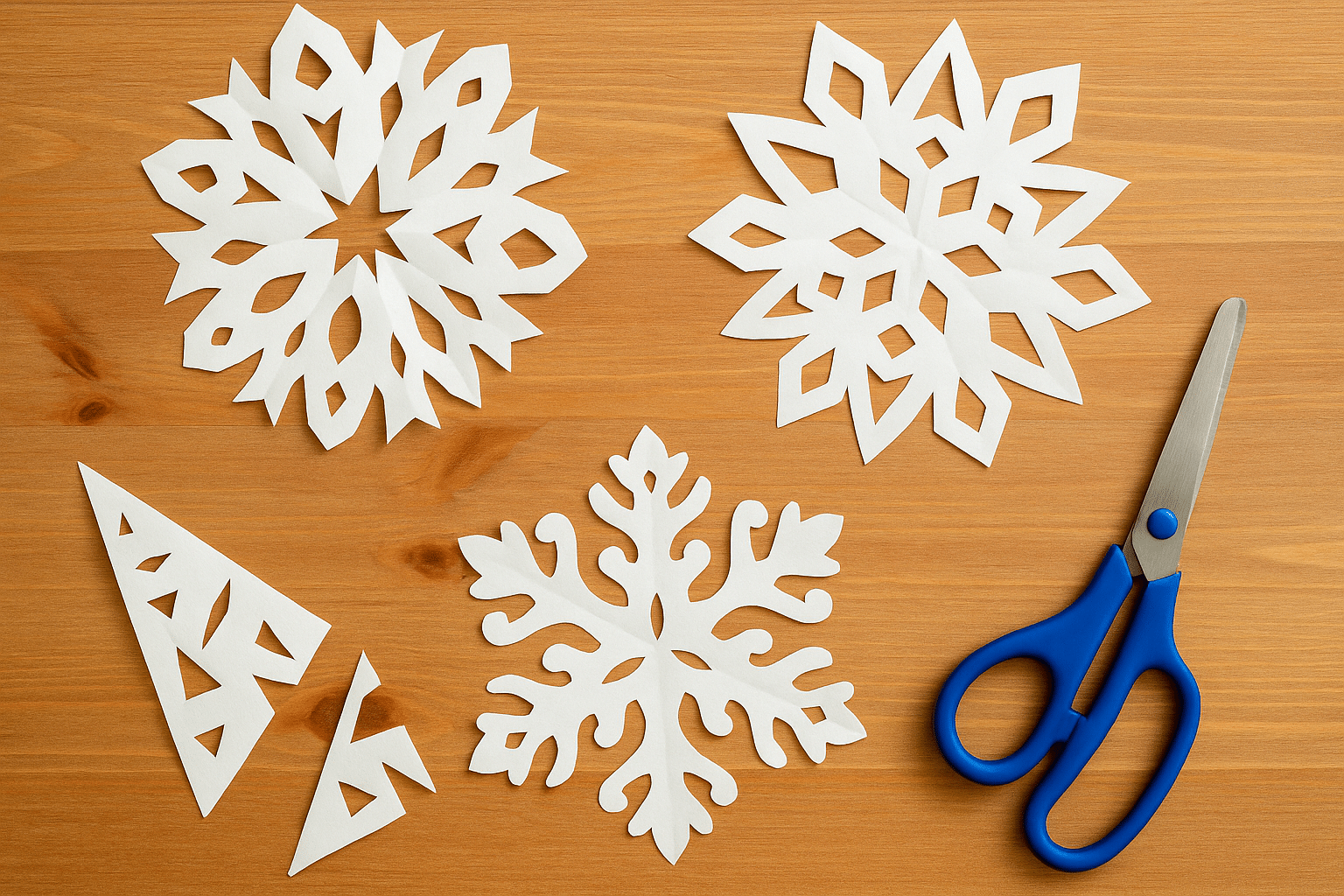 christmas paper snowflakes