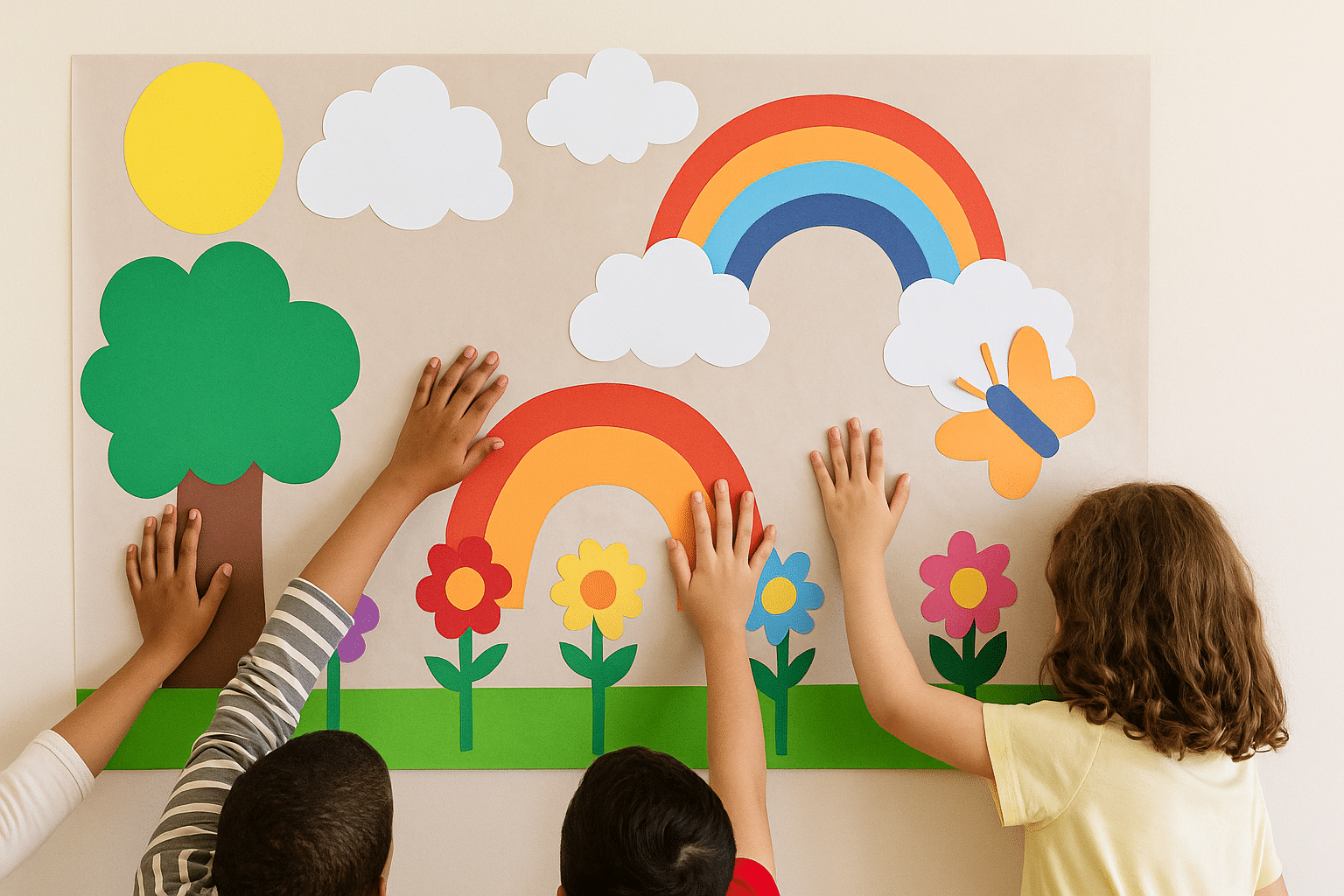 classroom murals and posters