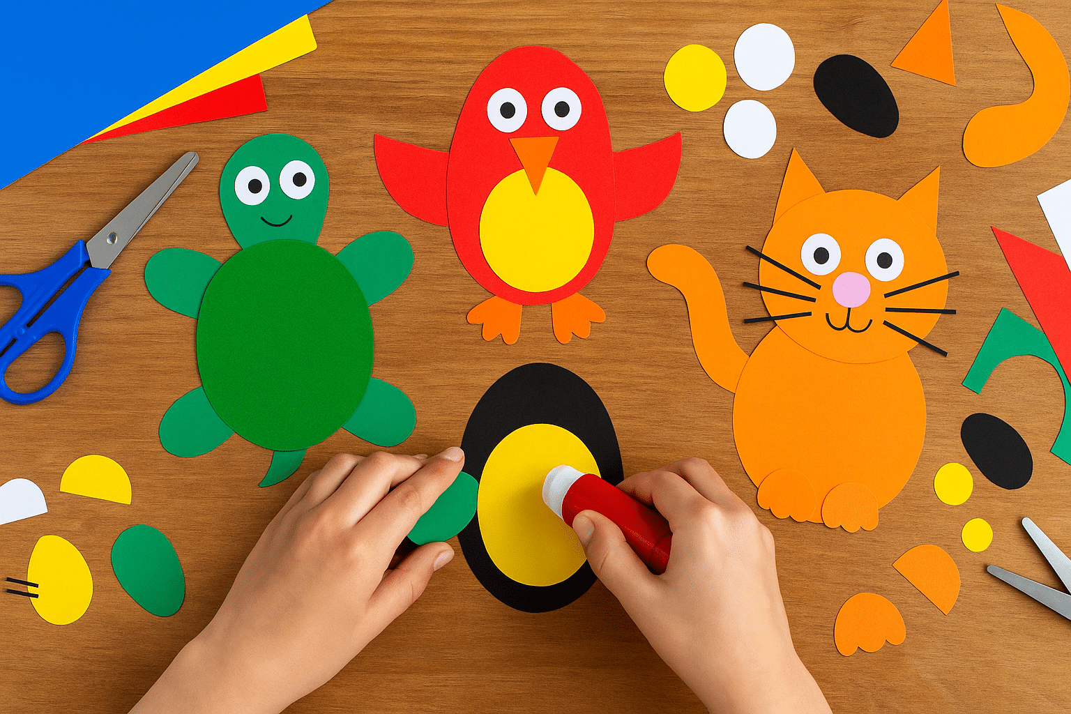 cut and paste animals