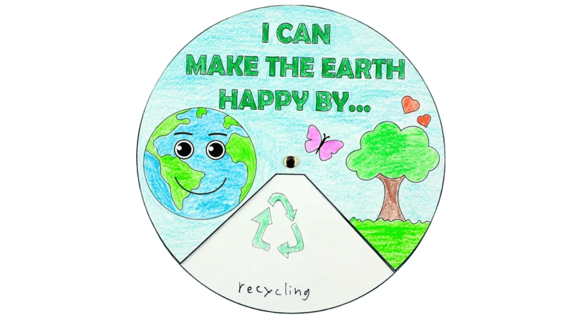earth day fact wheel