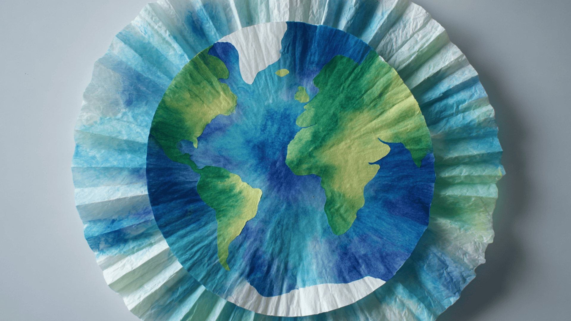 earth day paper globe