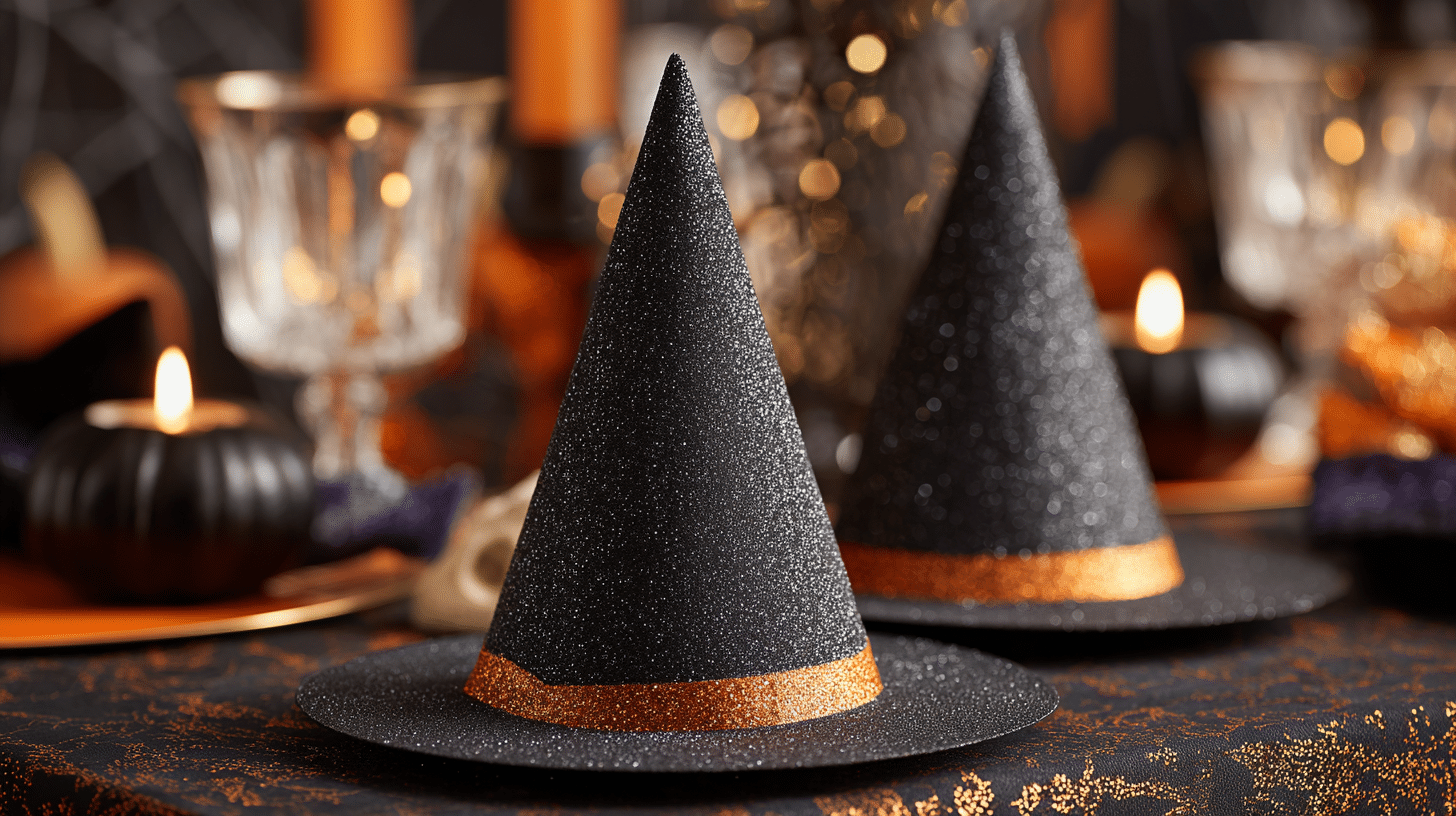 easy halloween crafts for kids witch hat cone