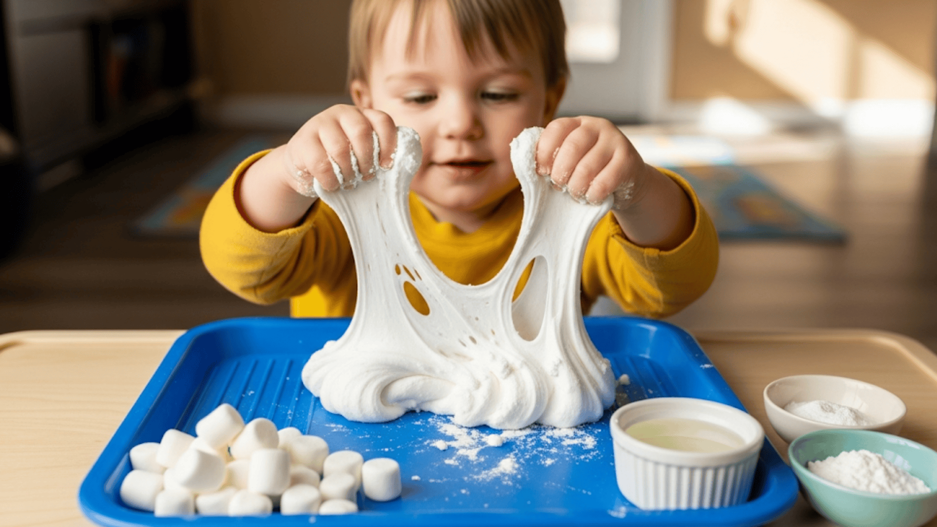 edible taste safe slime for toddlers