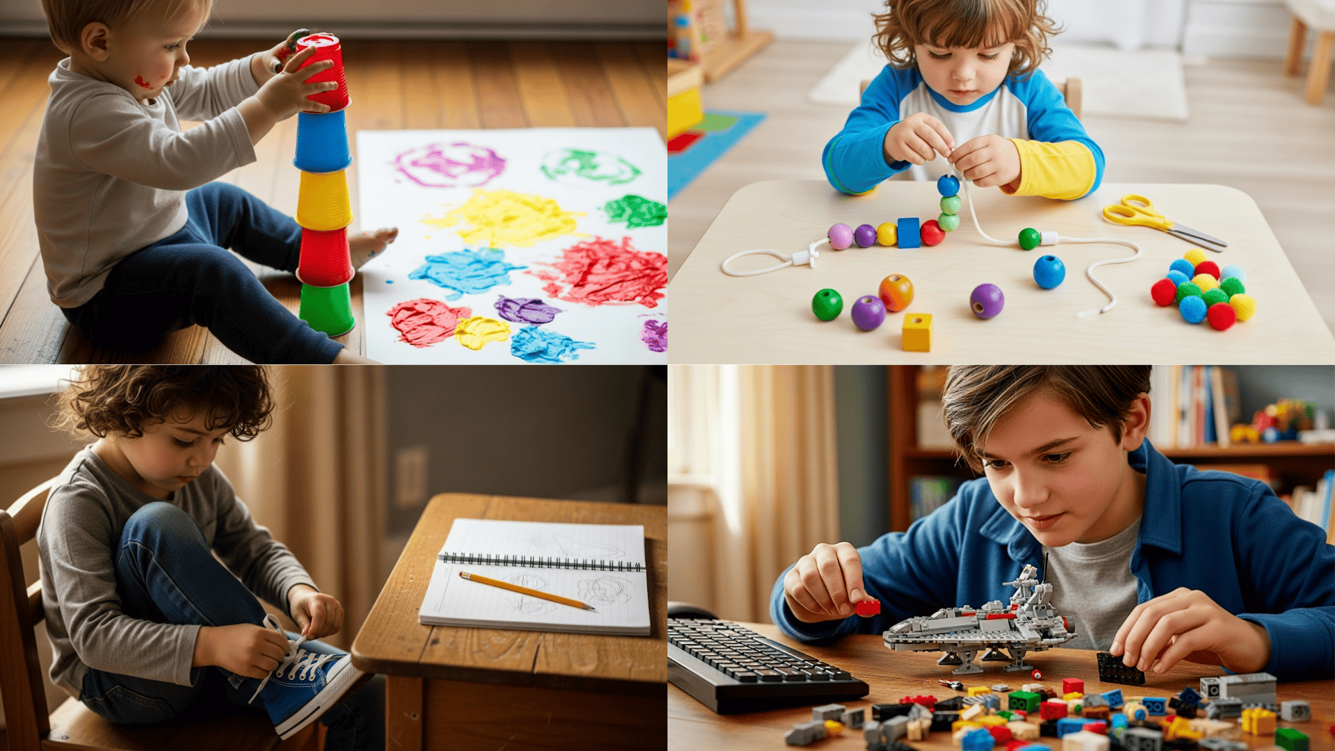 fine motor skills activities by age