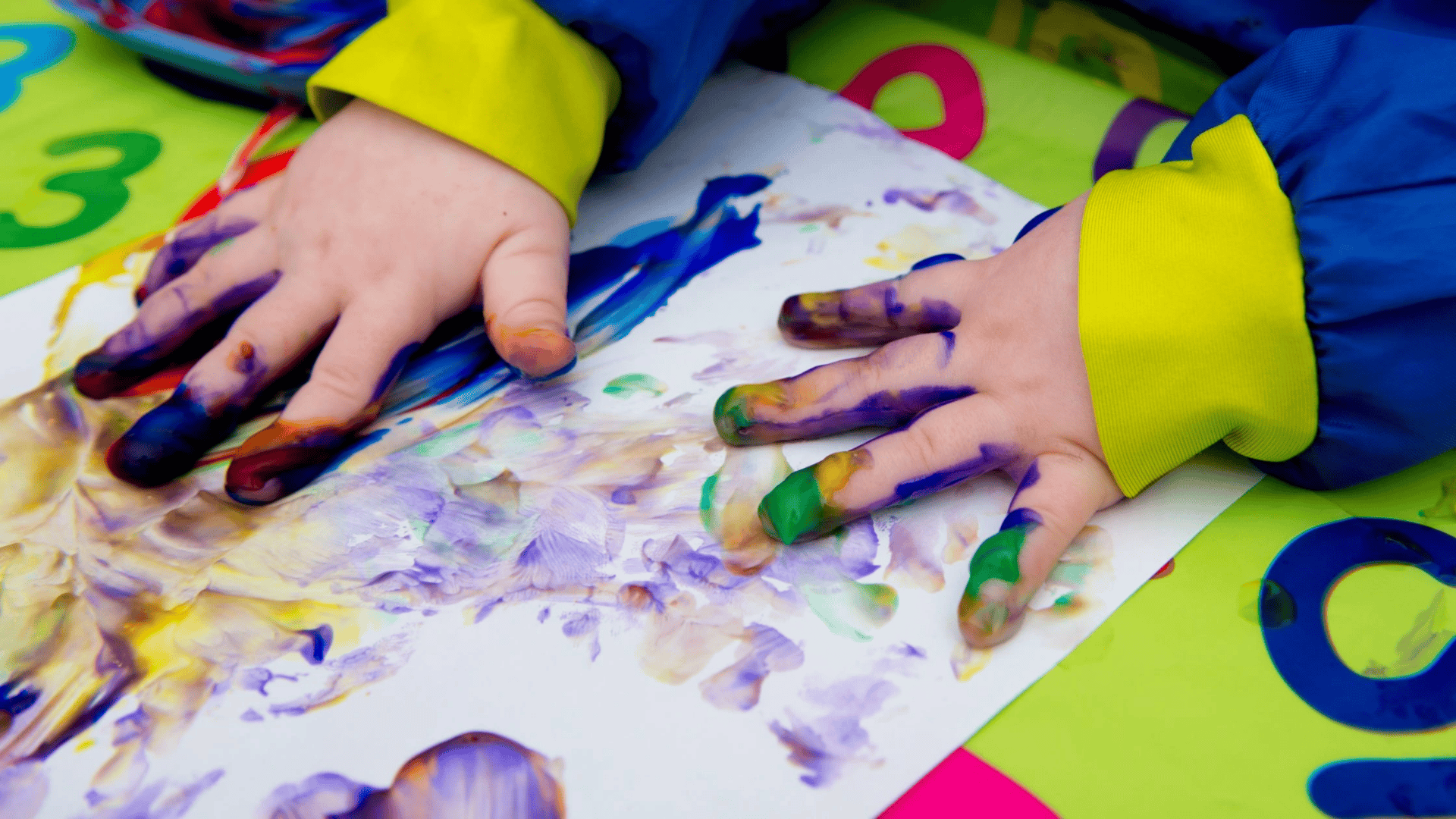 finger painting
