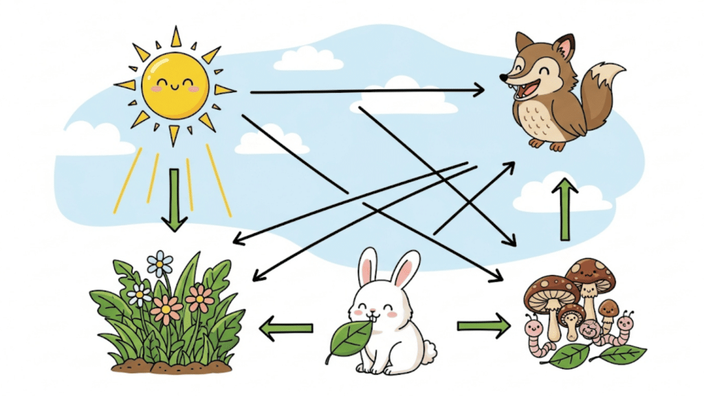 food web worksheet