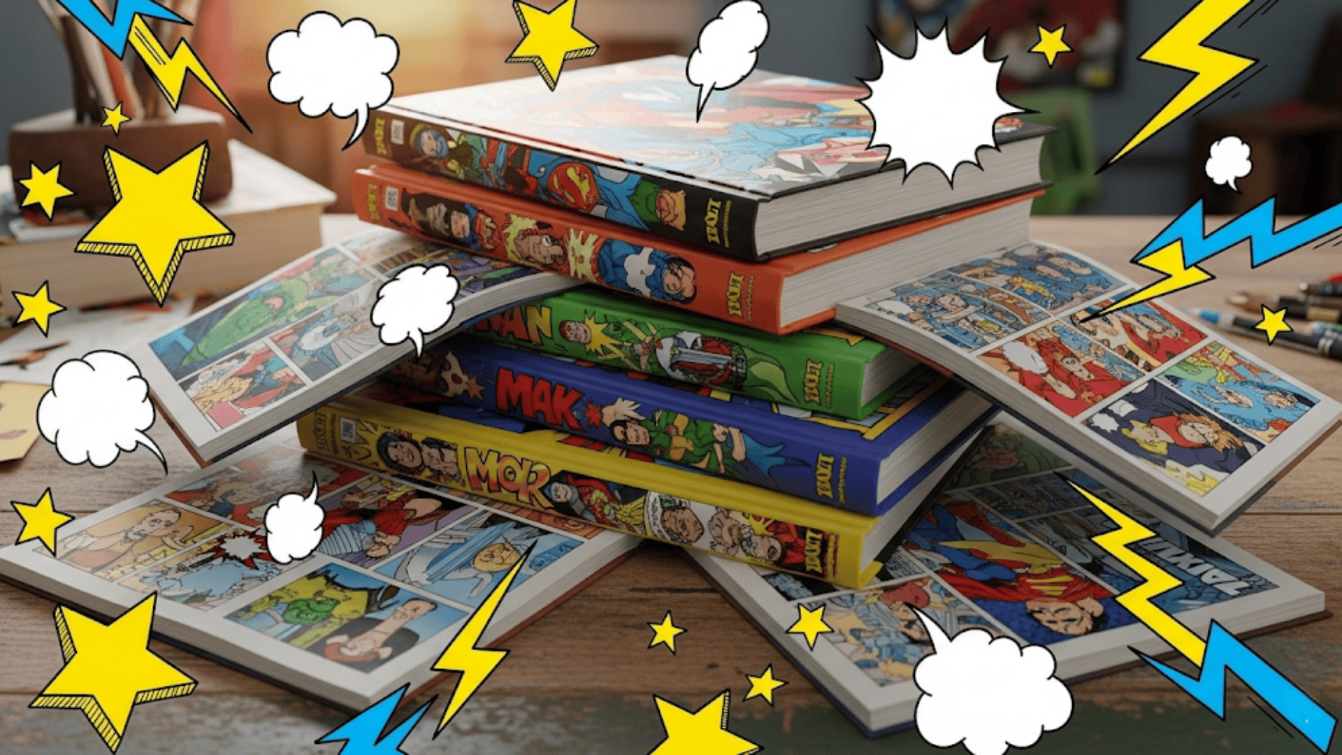 graphic novels humor