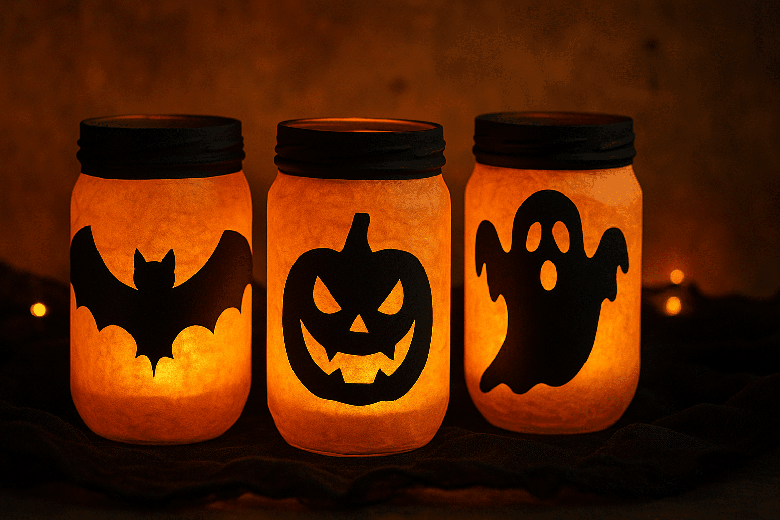halloween spooky lanterns