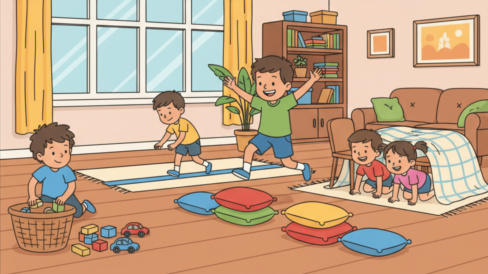 indoor obstacle course