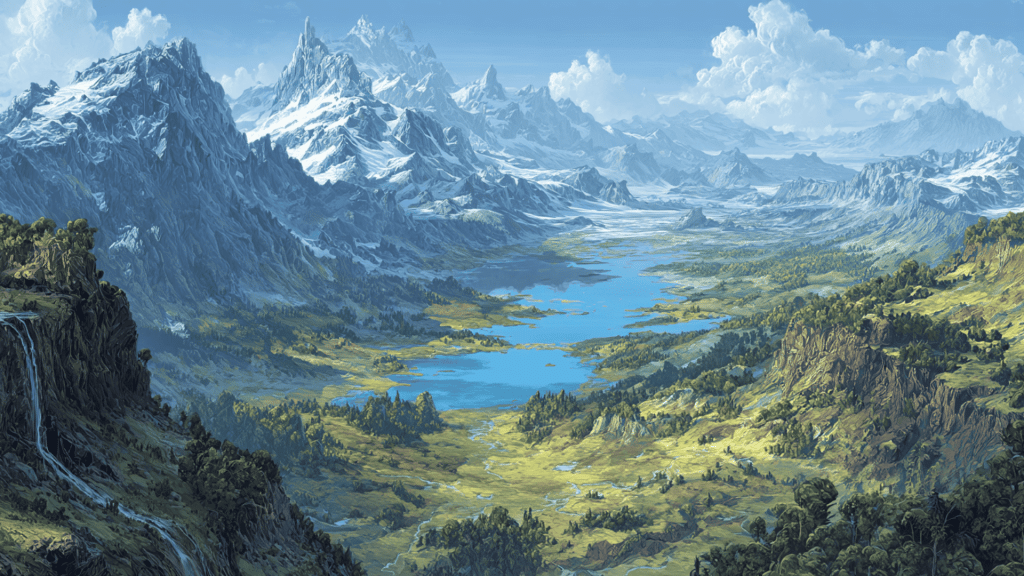 landforms and bodies of water simple guide for students