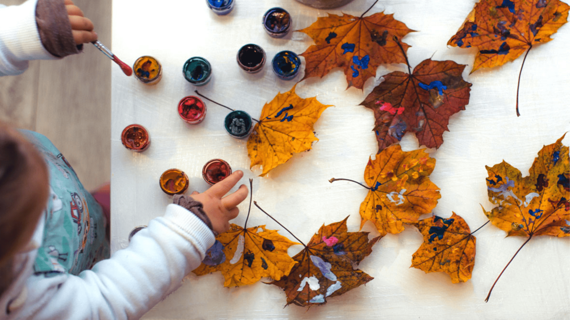 leaf paintings