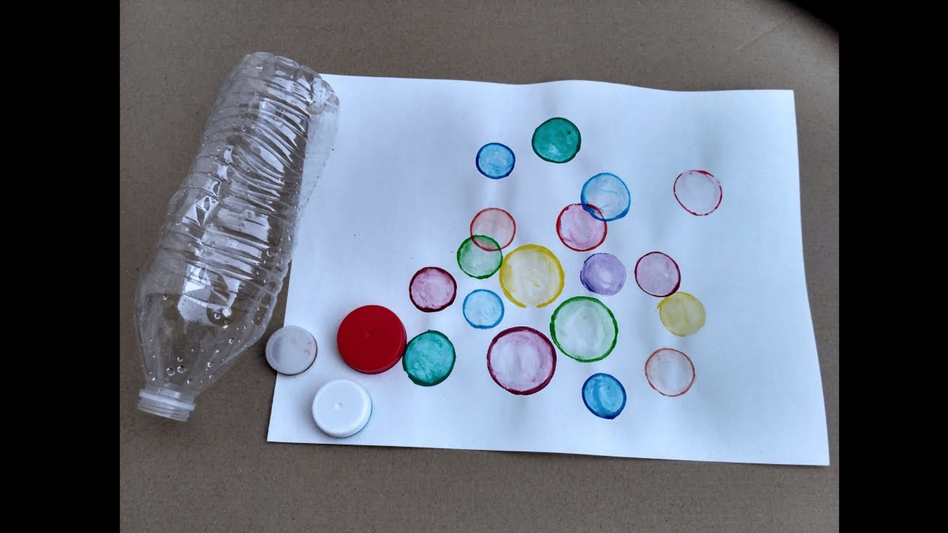 lid stamping with plastic bottle caps