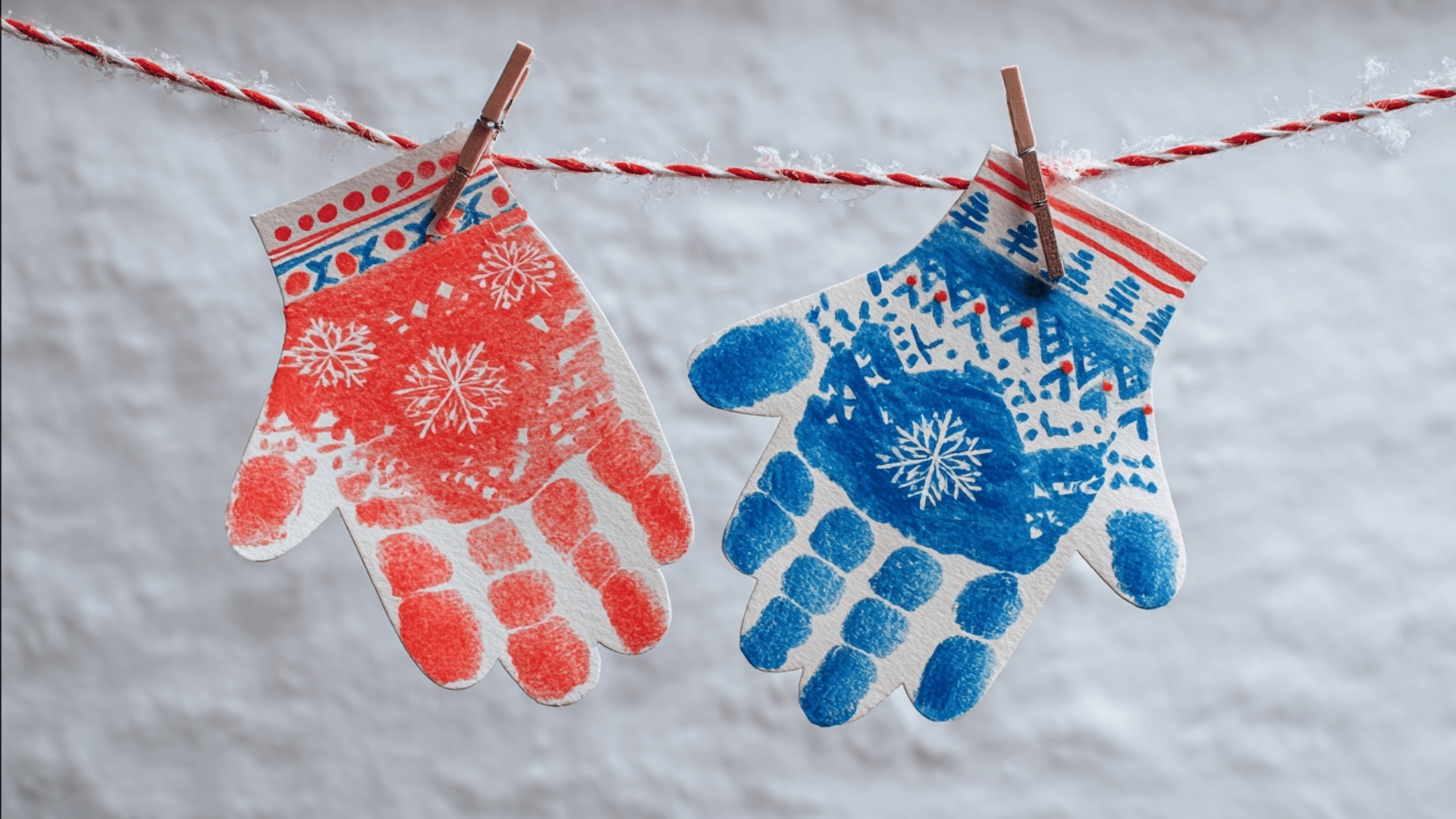 mitten handprint