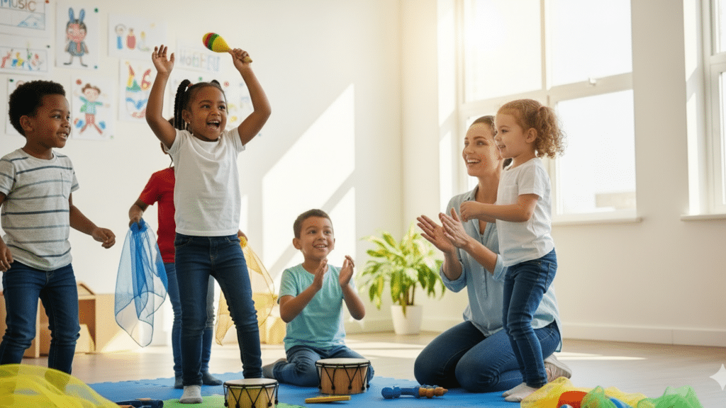 music and movement activities for preschool kids