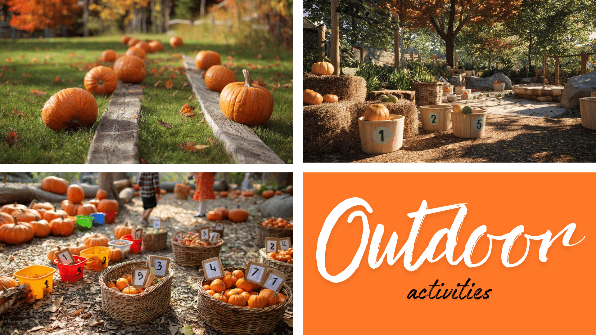 outdoor and active pumpkin activities