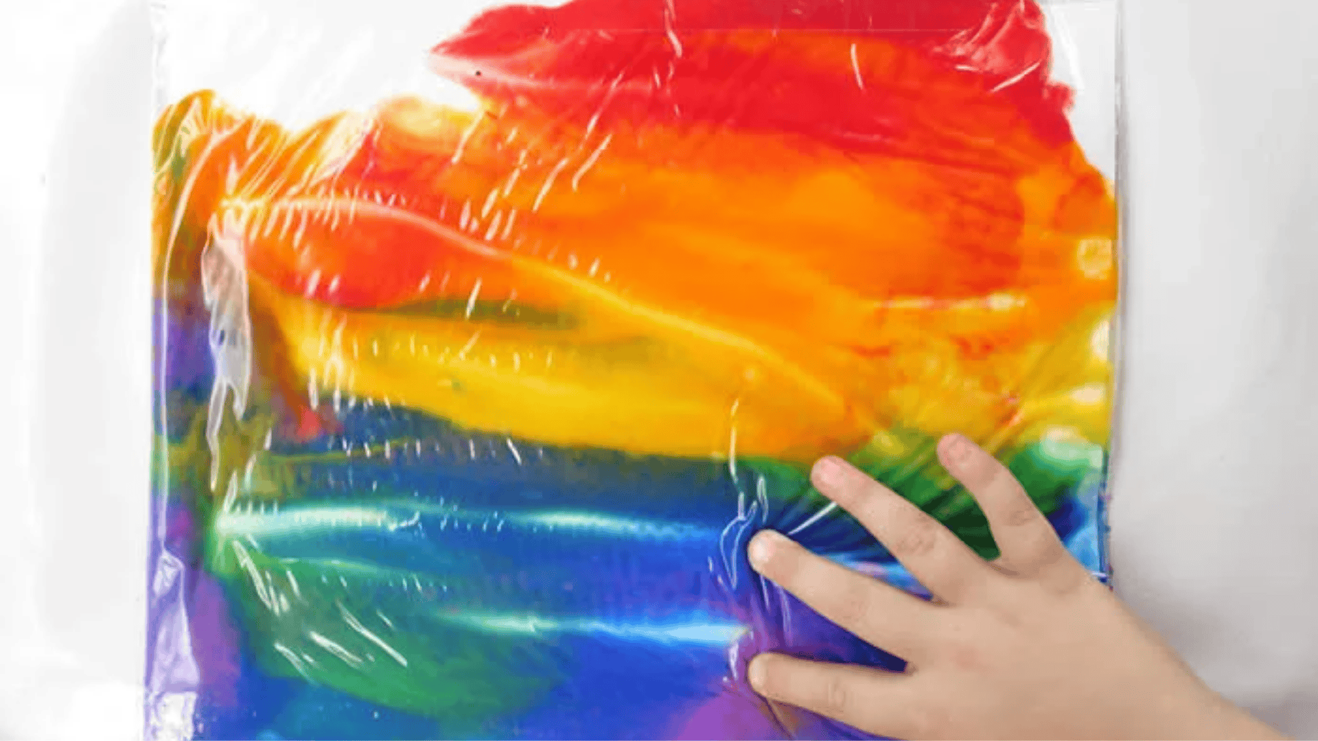 paint in a bag squishy art