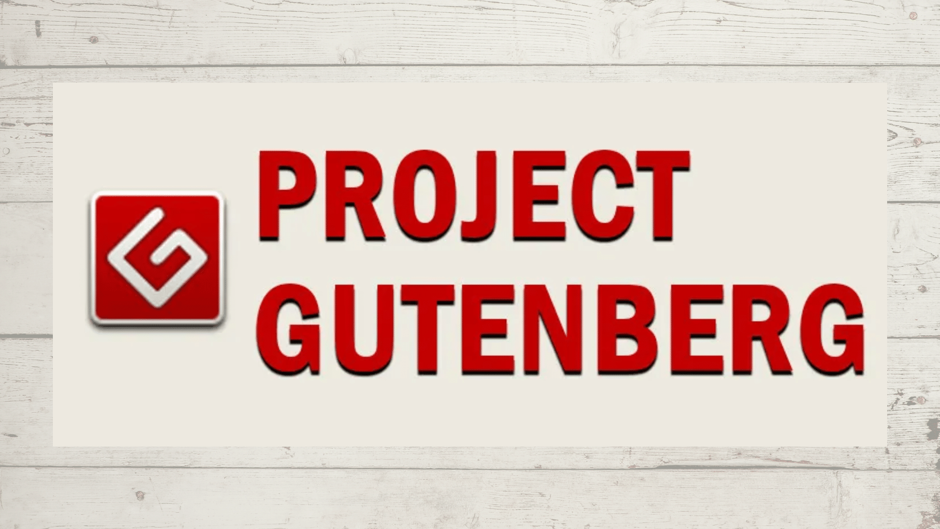 project gutenberg