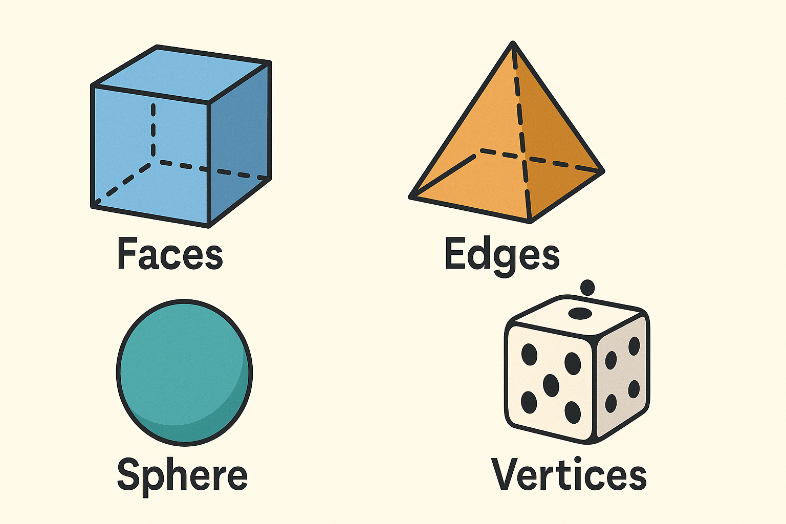 properties of 3 d shapes