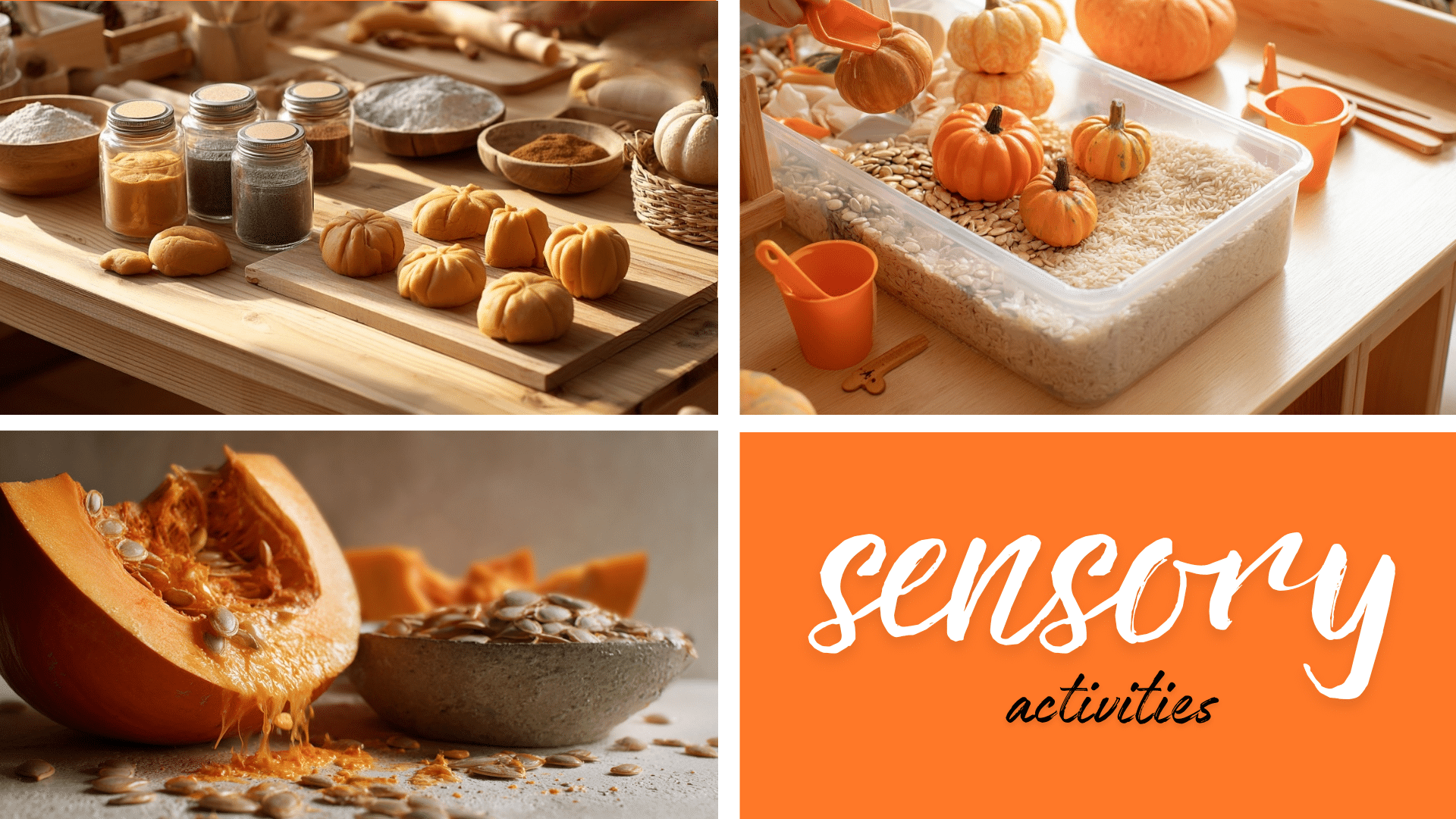 pumpkin sensory play ideas