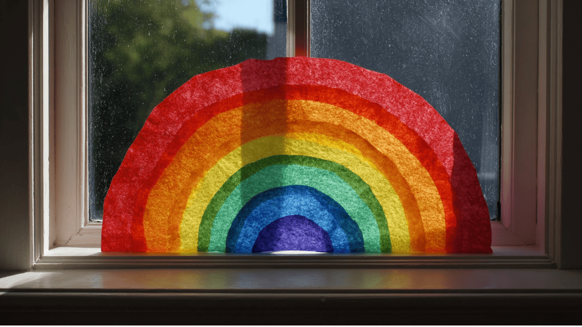 rainbow window arcs
