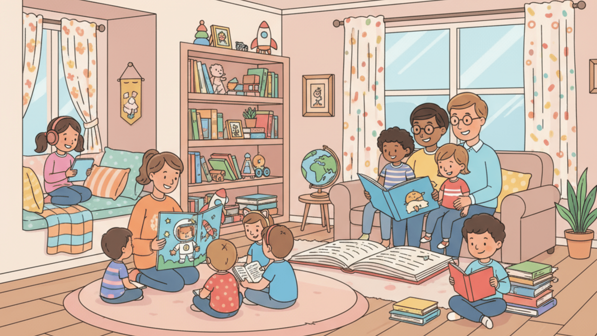 reading corners audiobooks