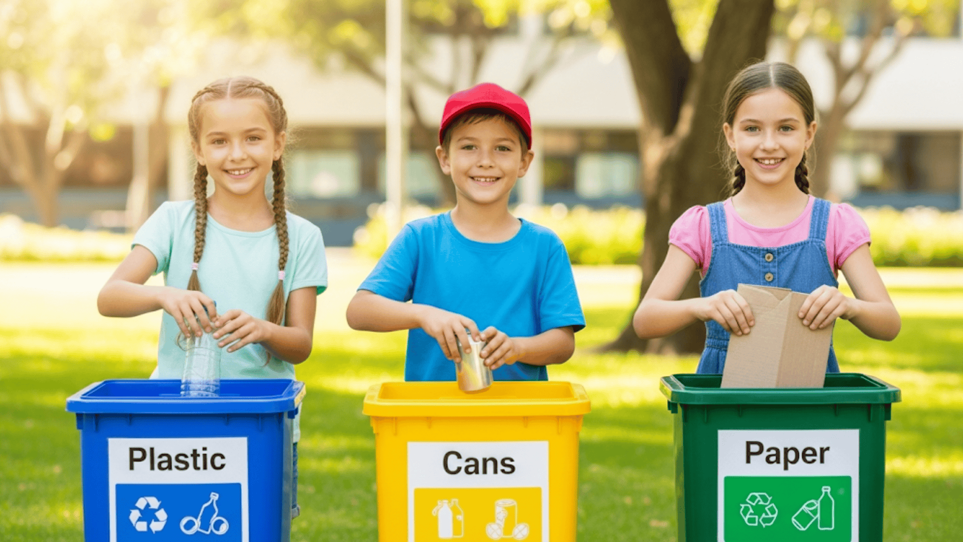 Recycling for Kids Simple Tips and Fun Activities Freddy The Frogcaster — free download