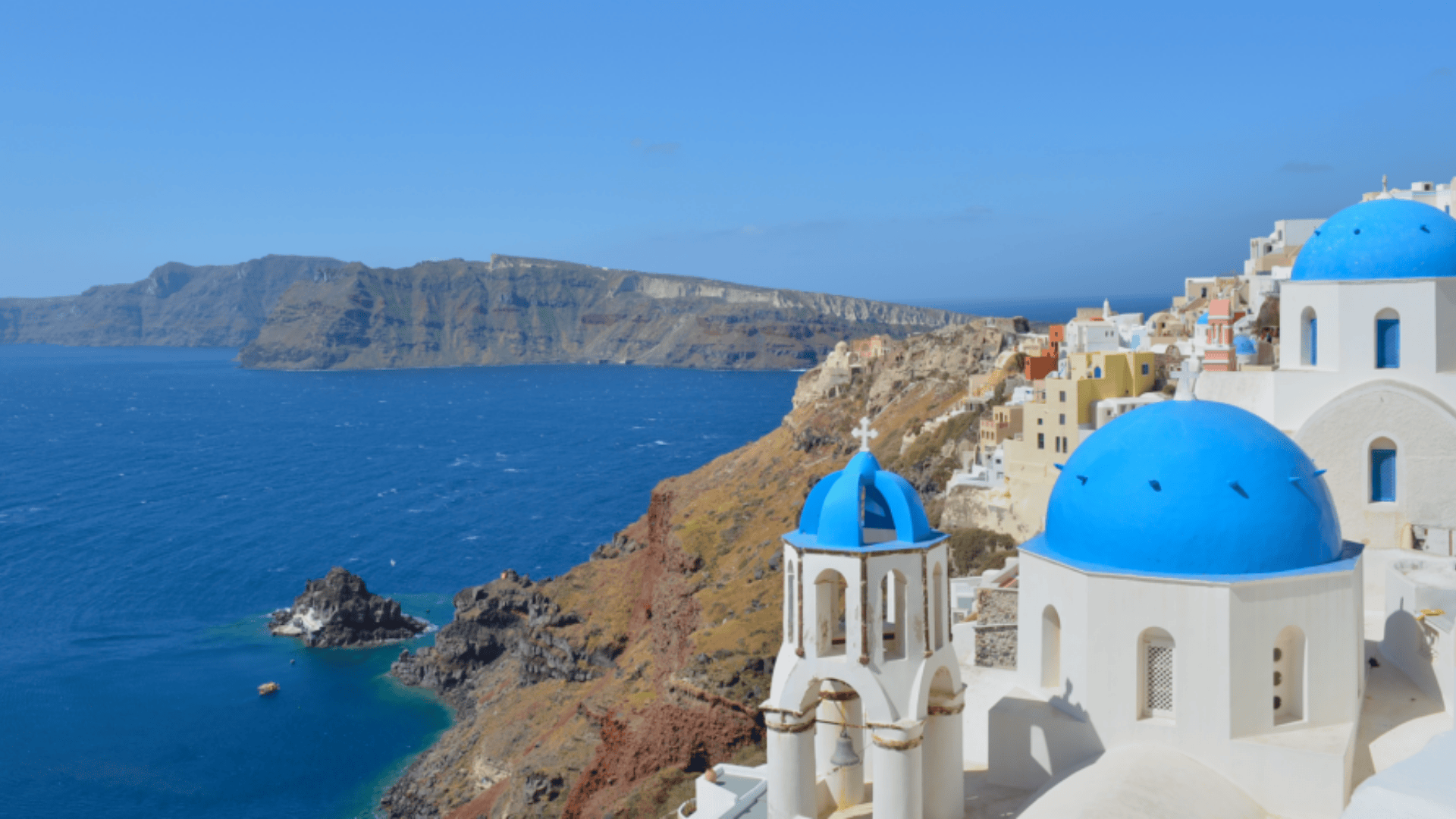 santorini greece babymoon destination