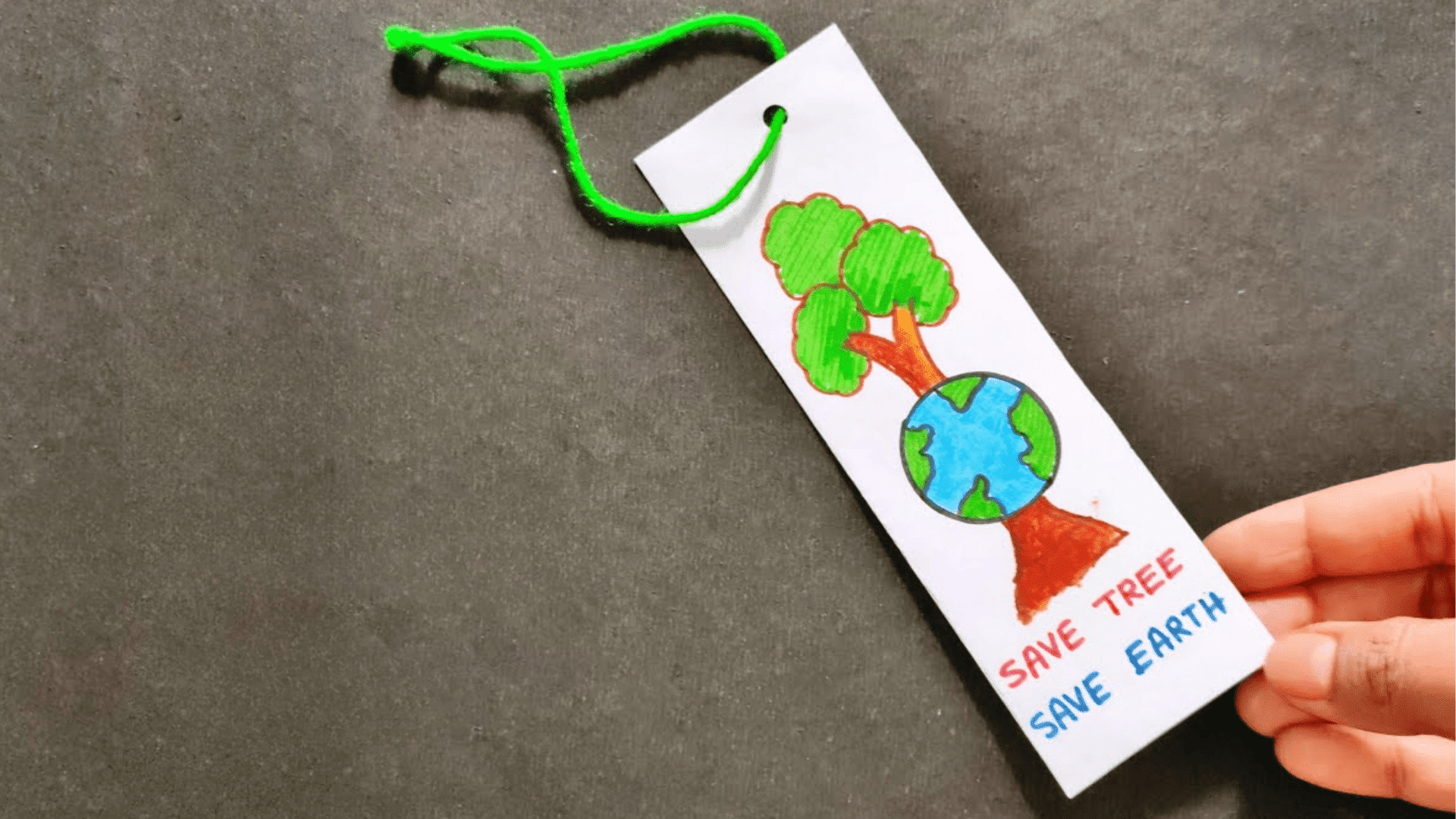 scrap paper bookmarks