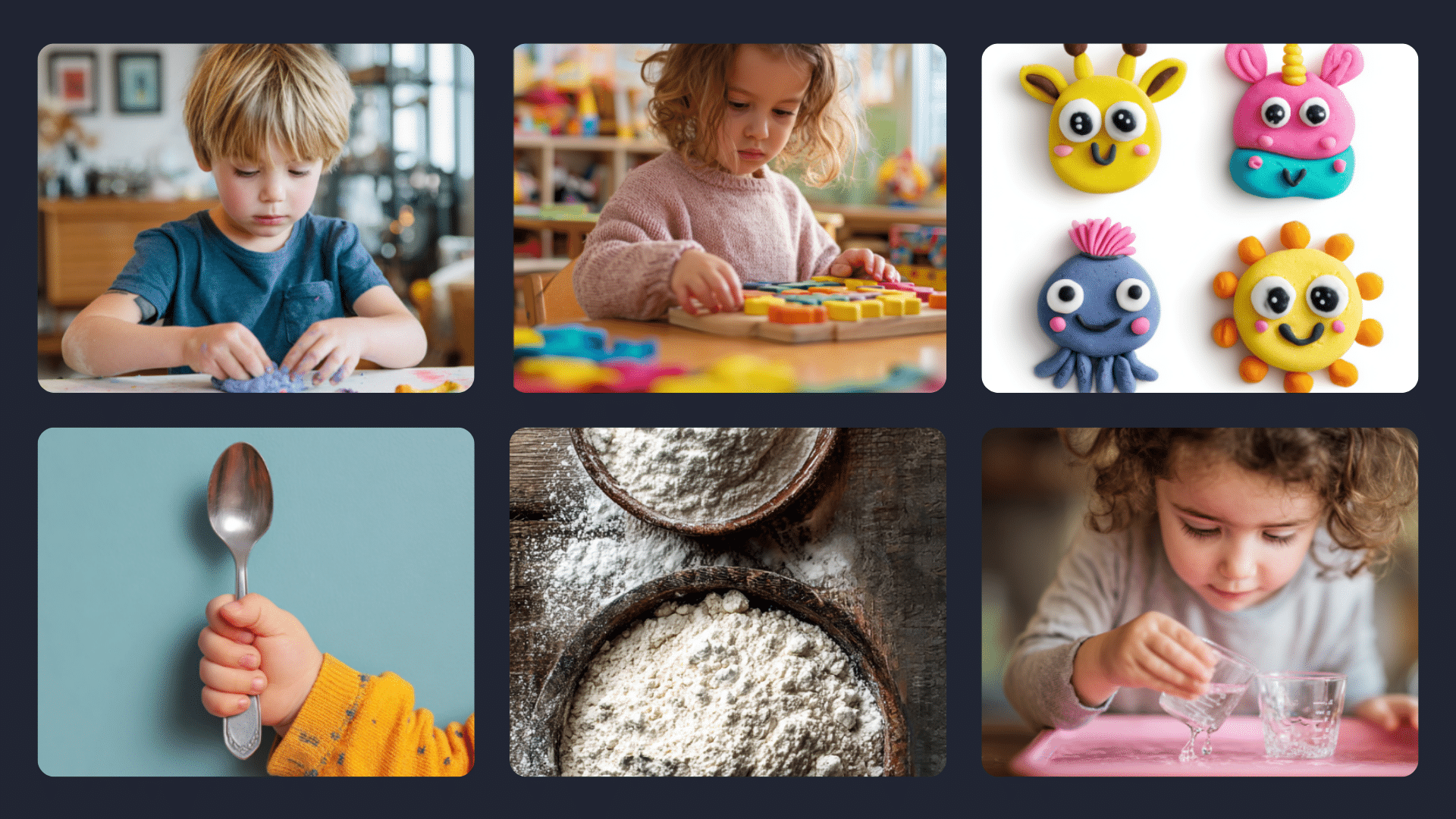 sensory and hands on play