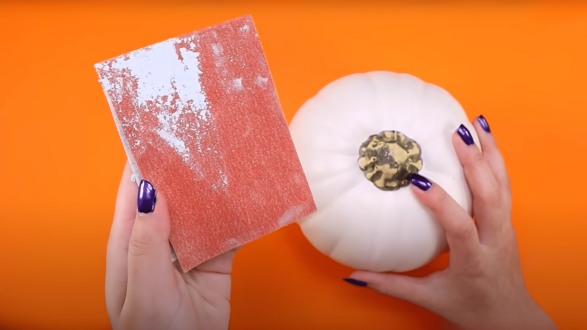 smooth the surface sanding