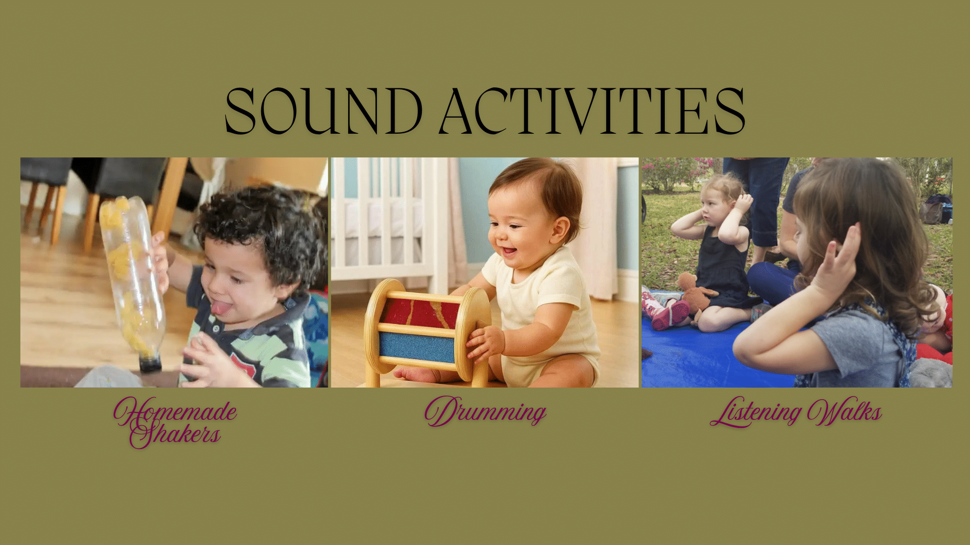 sound activites