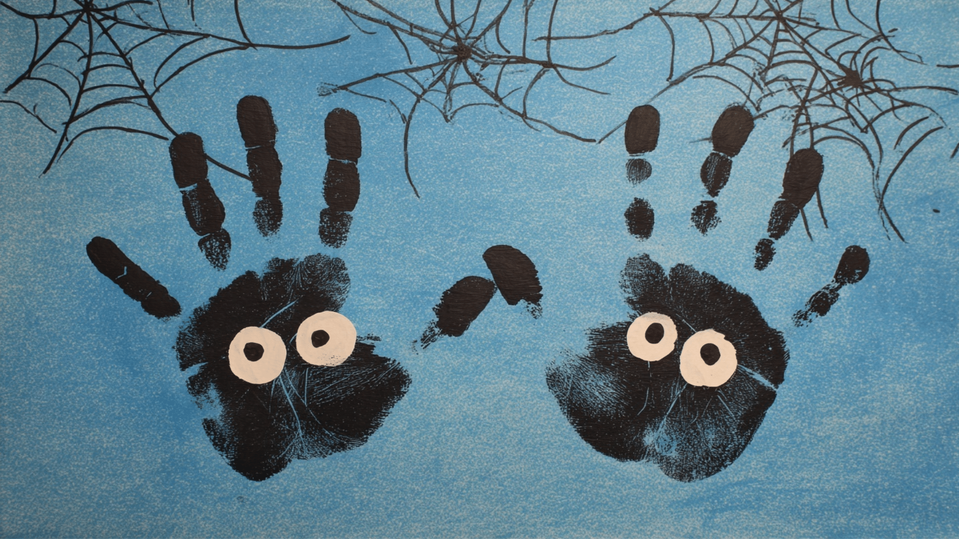 spider handprints