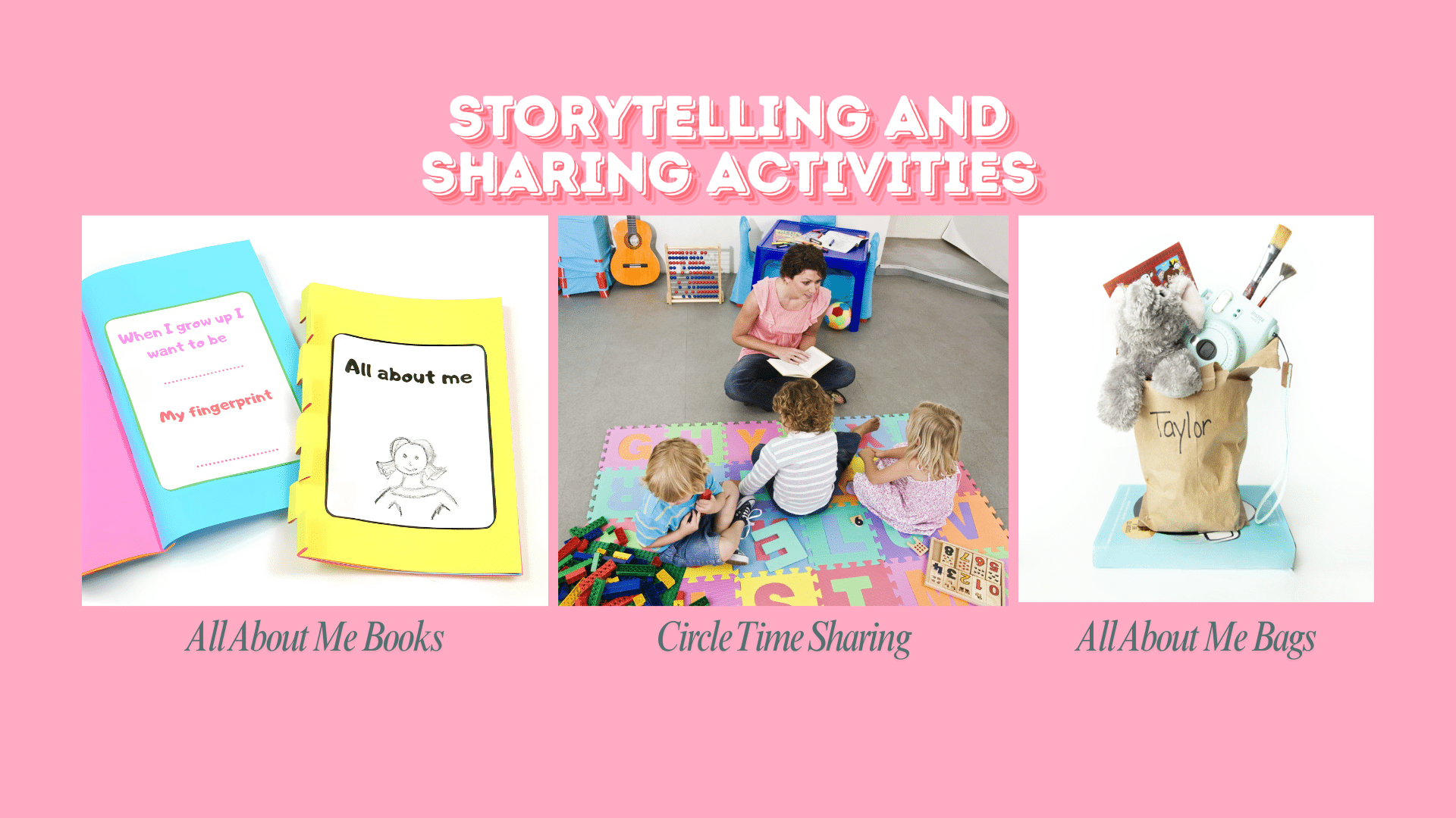 storytelling and sharing activities