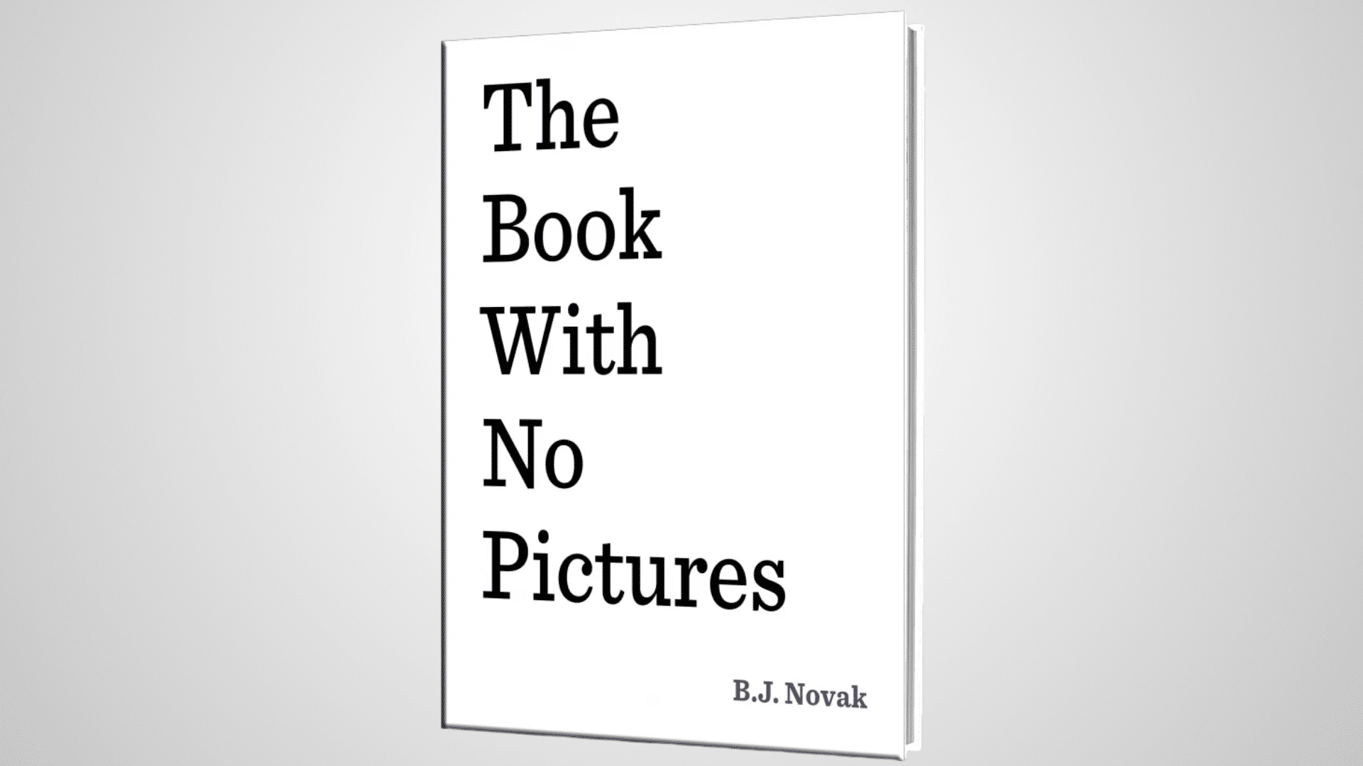 the book with no pictures b j novak