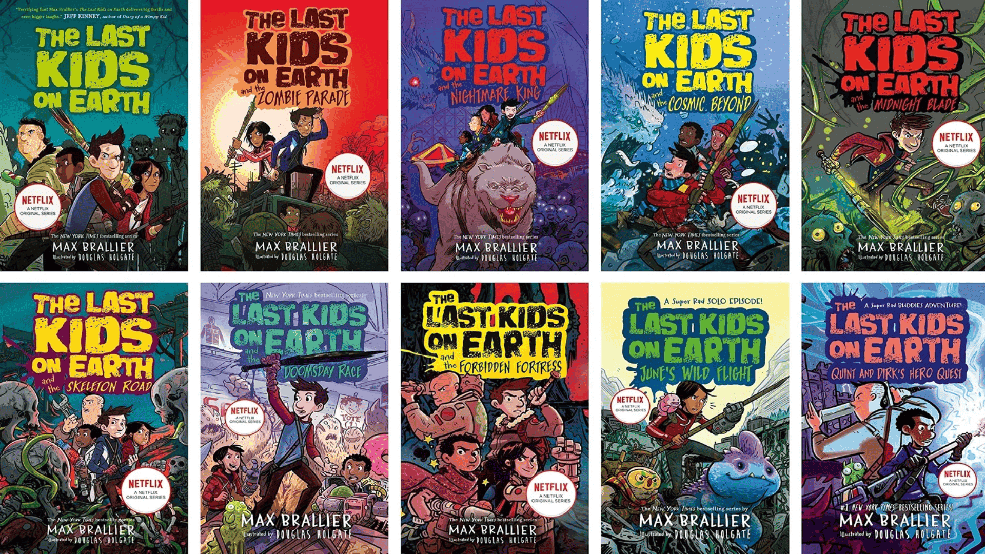 the complete list of the last kids on earth books