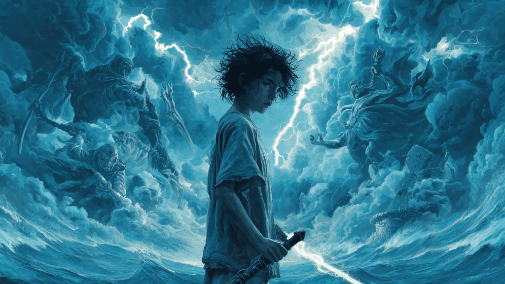 the lightning thief summary analysis percy jackson