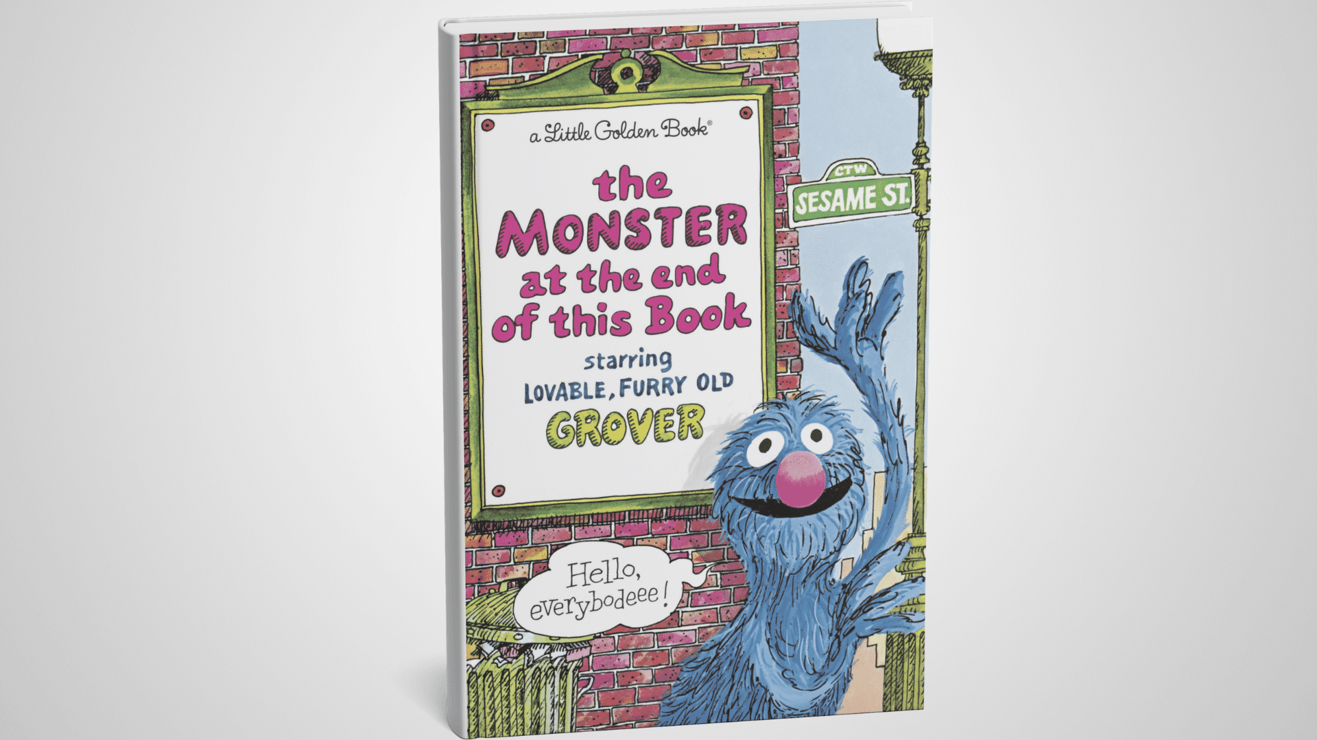 theres a monster at the end of this book jon stone