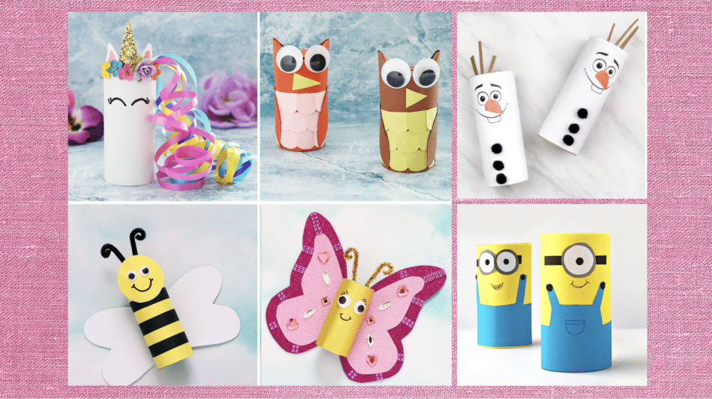 toilet paper roll crafts for kids